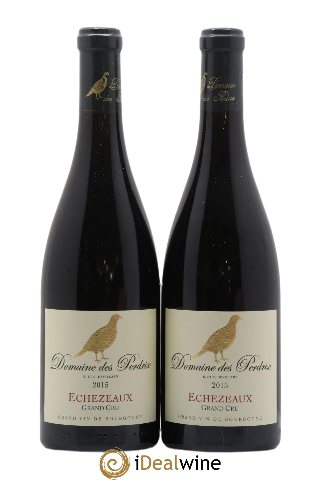 Echezeaux Grand Cru Perdrix (Domaine des) 2015 - Lotto di 2 bottiglie - 0