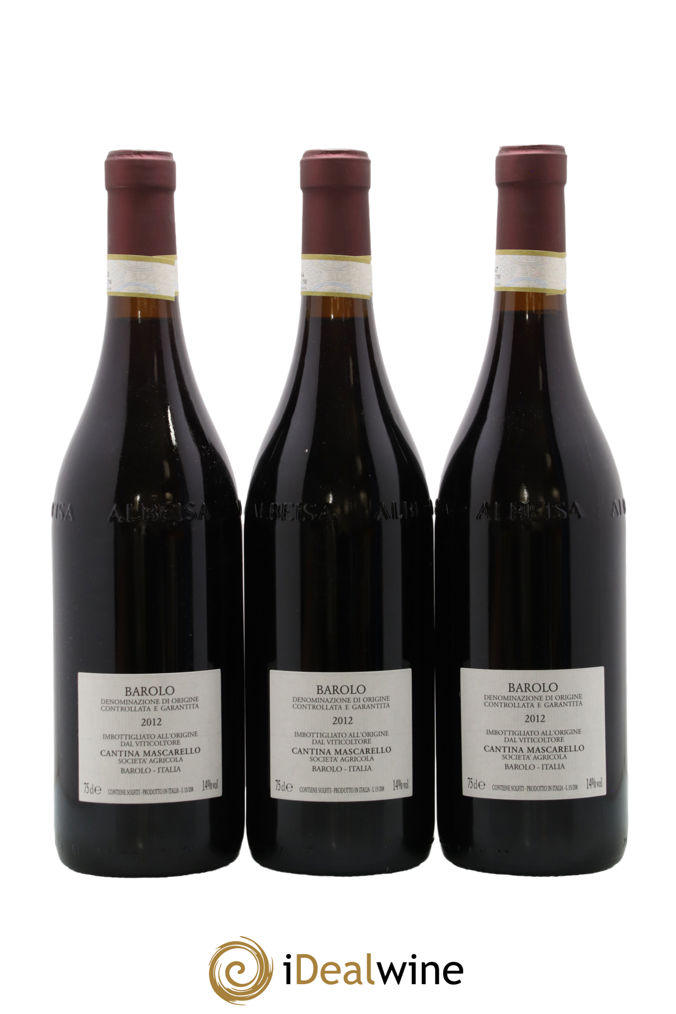 Barolo DOCG Bartolo Mascarello 2012 - Lotto di 3 bottiglie - 1