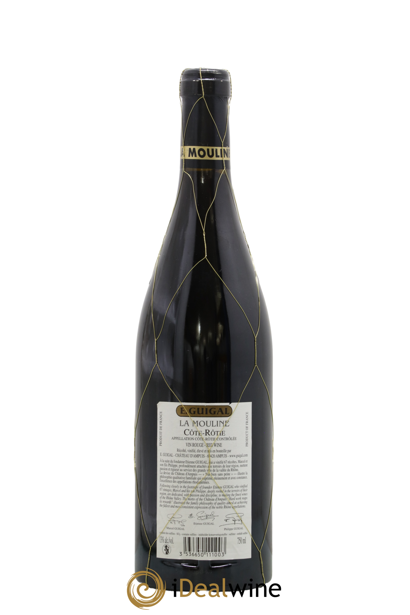 Côte-Rôtie La Mouline Guigal 2004 - Lot of 1 bottle - 1