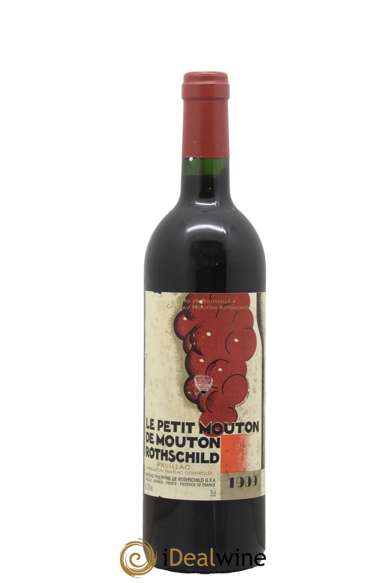 Petit Mouton Second Vin 1999 - Lot of 1 bottle - 0