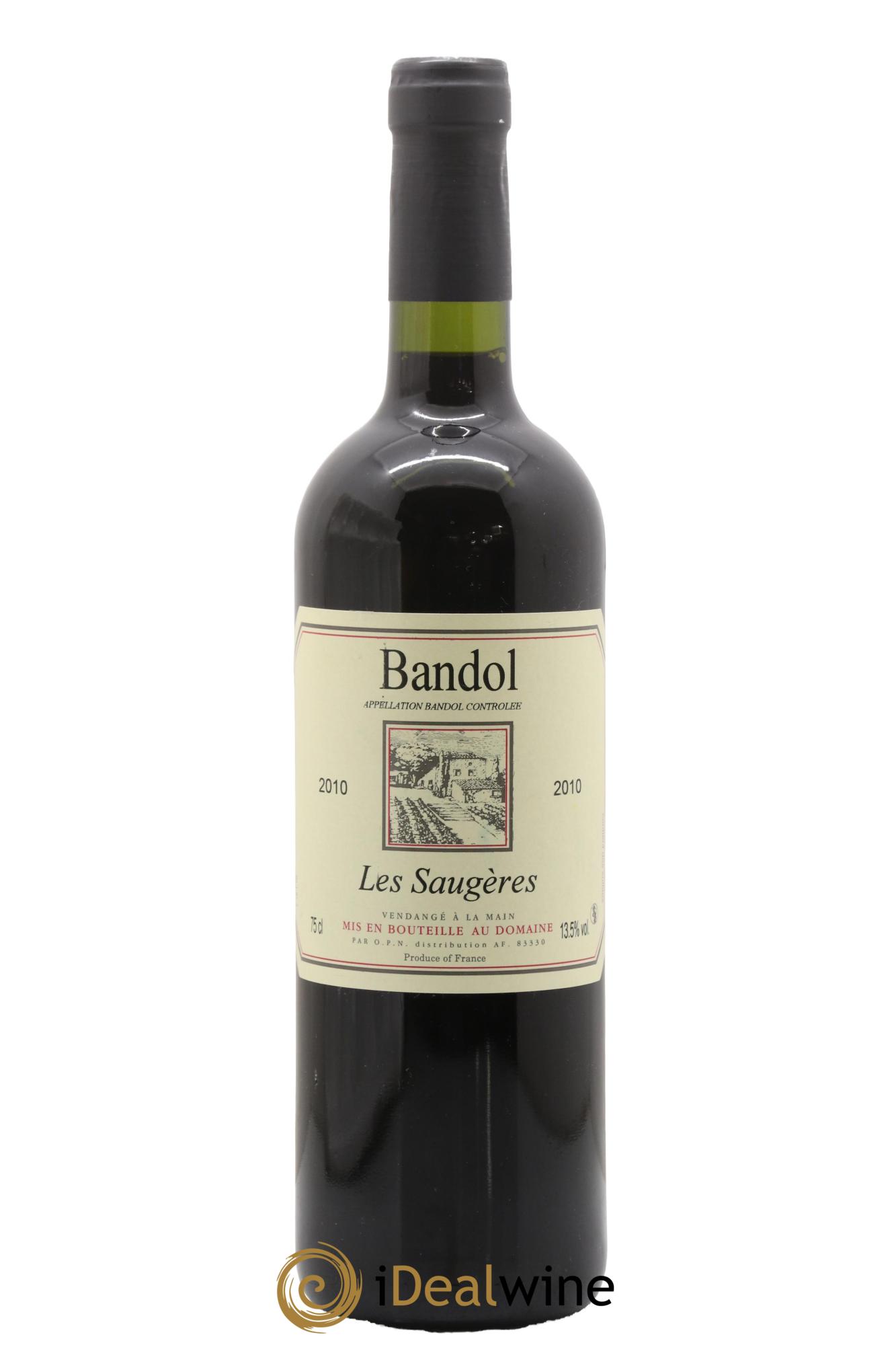 Bandol Les Saugères 2010 - Lot de 1 bouteille - 0