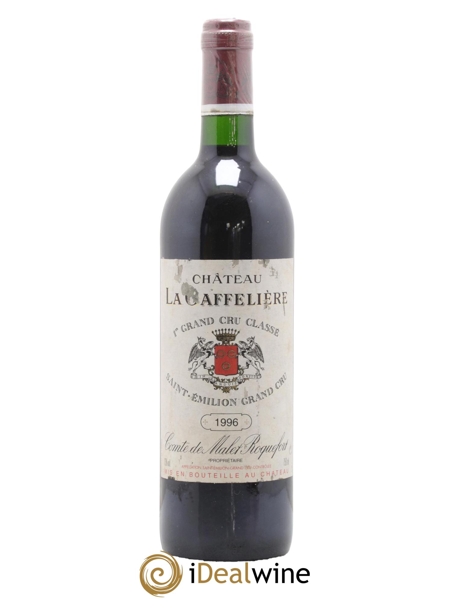 Château la Gaffelière 1er Grand Cru Classé B 1996 - Posten von 1 Flasche - 0