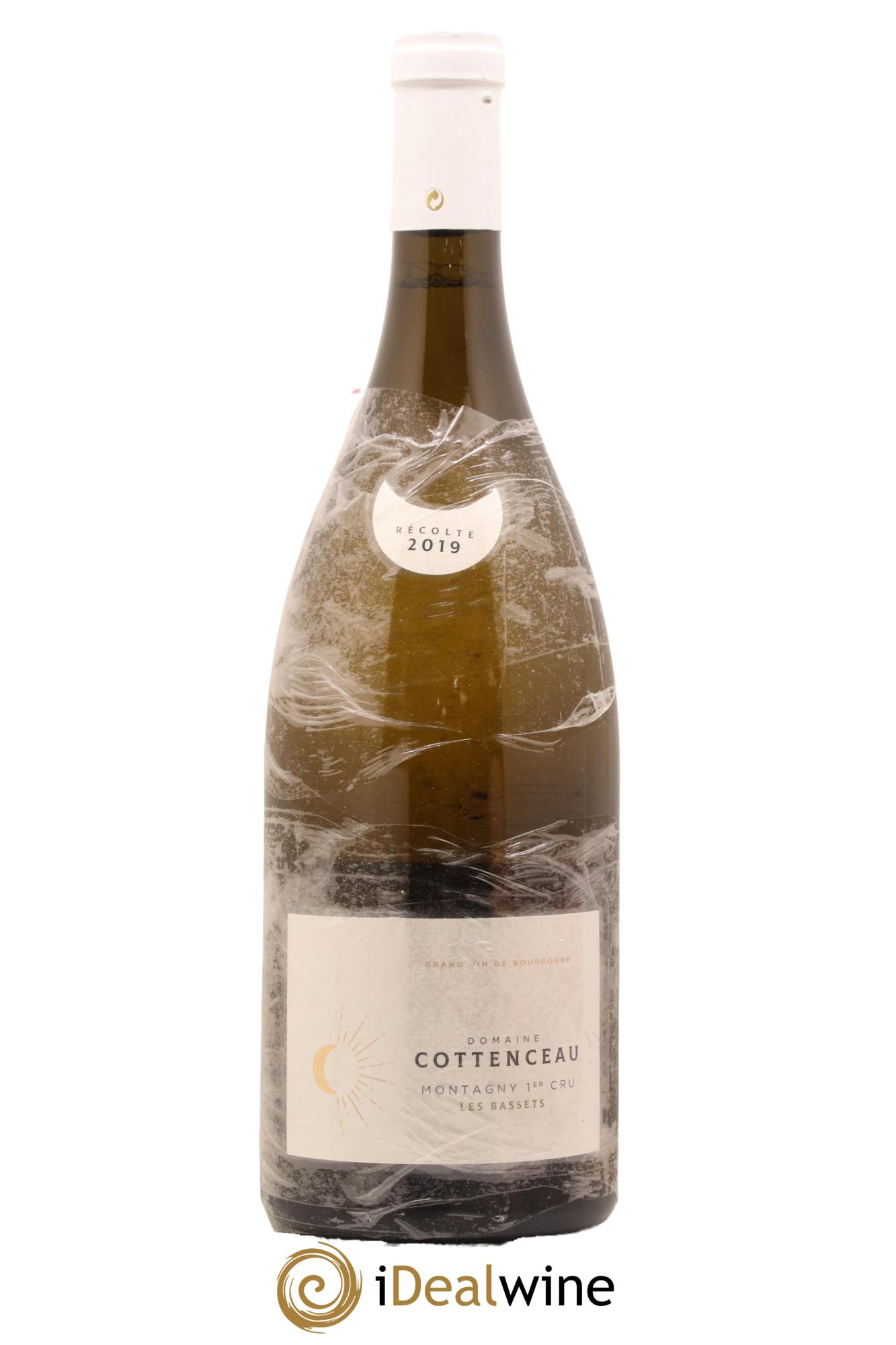 Montagny 1er Cru Les Bassets Maxime Cottenceau 2019 - Lot de 1 magnum - 0