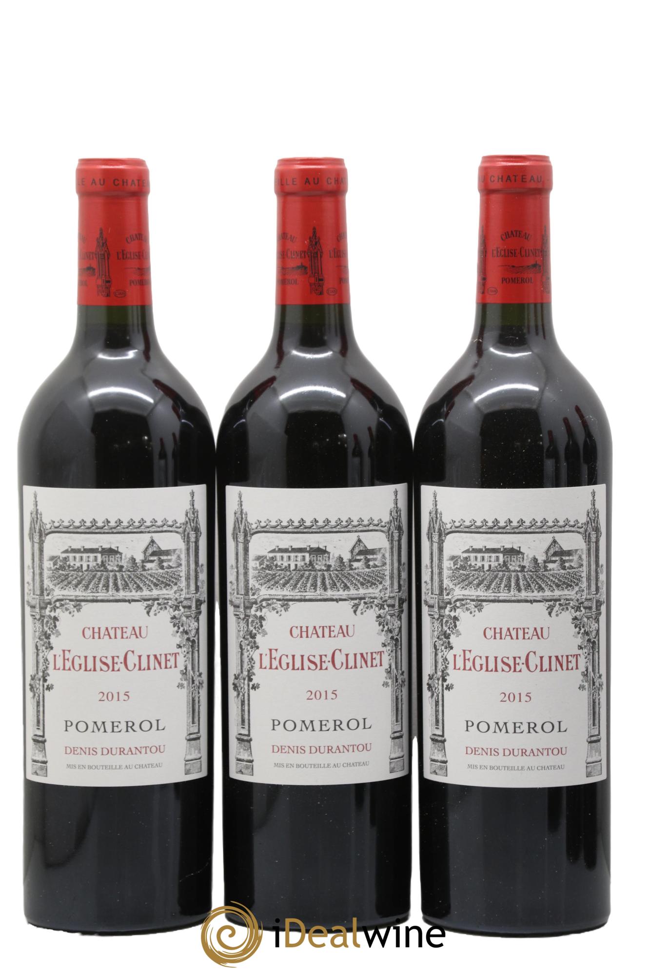 Château l' Église Clinet 2015 - Posten von 6 Flaschen - 1