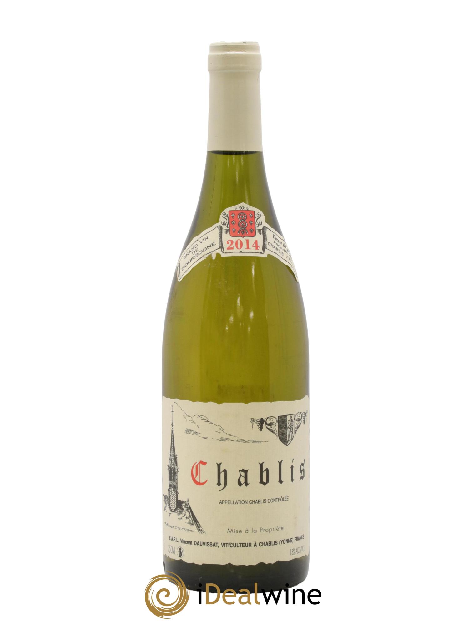 Chablis Vincent Dauvissat (Domaine) 2014 - Lot of 1 bottle - 0