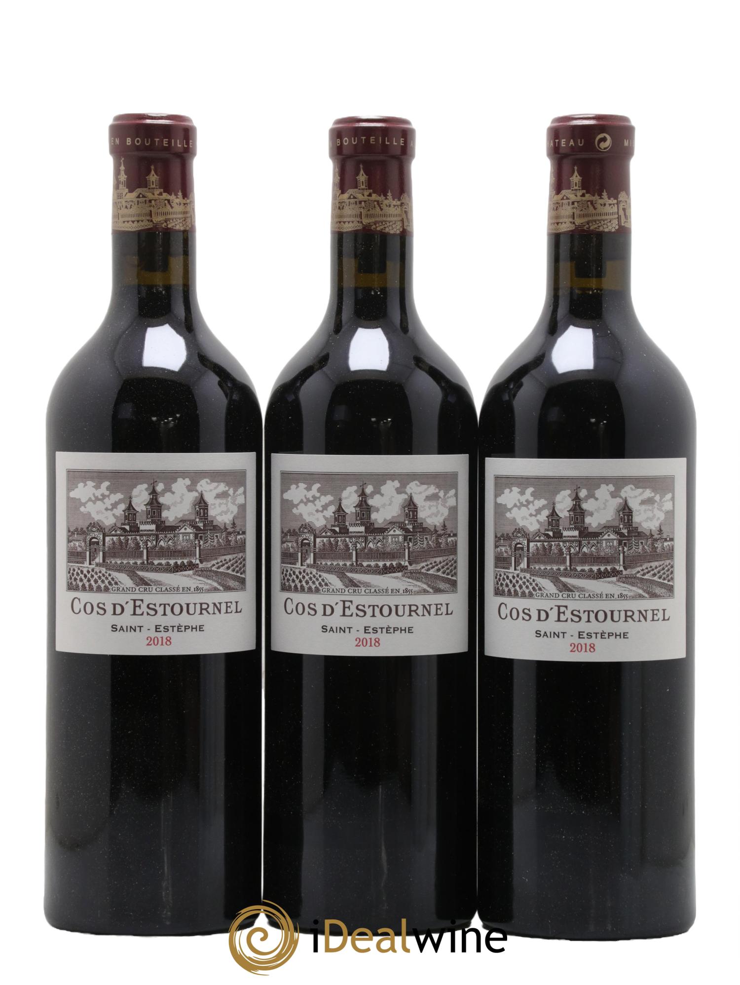 Cos d'Estournel 2ème Grand Cru Classé 2018 - Posten von 6 Flaschen - 3