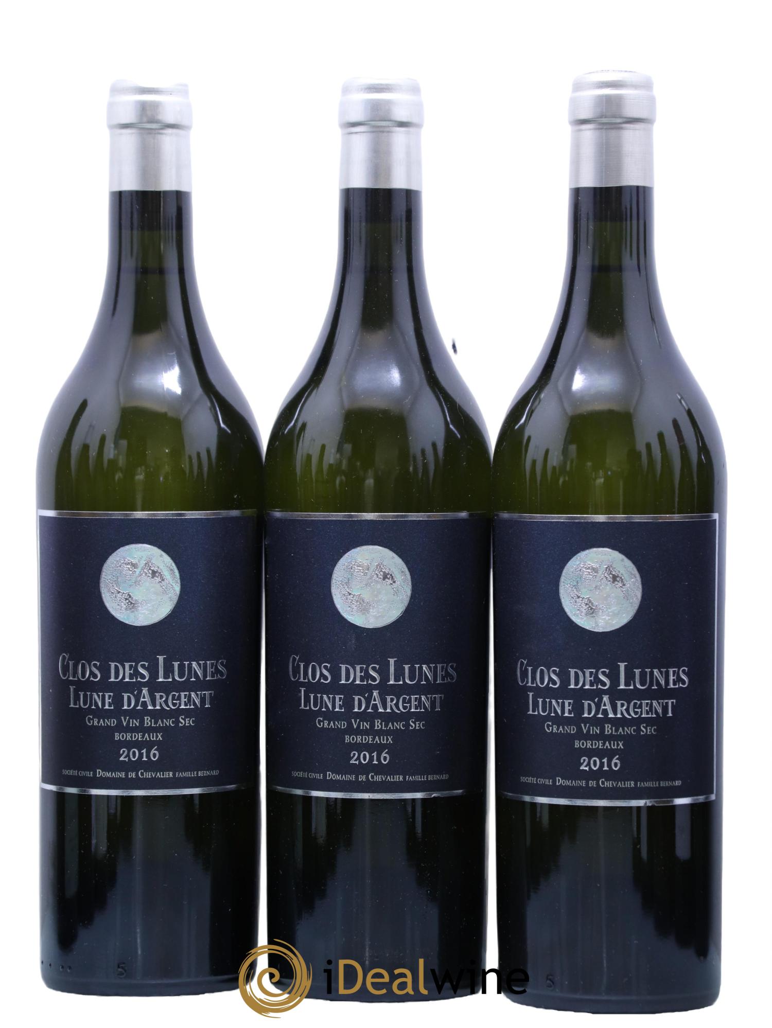 Clos des Lunes - Lune d'Argent 2016 - Lot de 3 bouteilles - 0