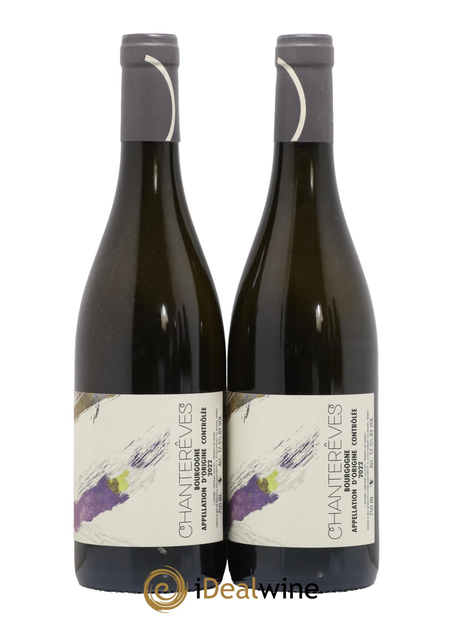 Bourgogne Chardonnay Chanterêves 2022 - Lot de 2 bouteilles - 0