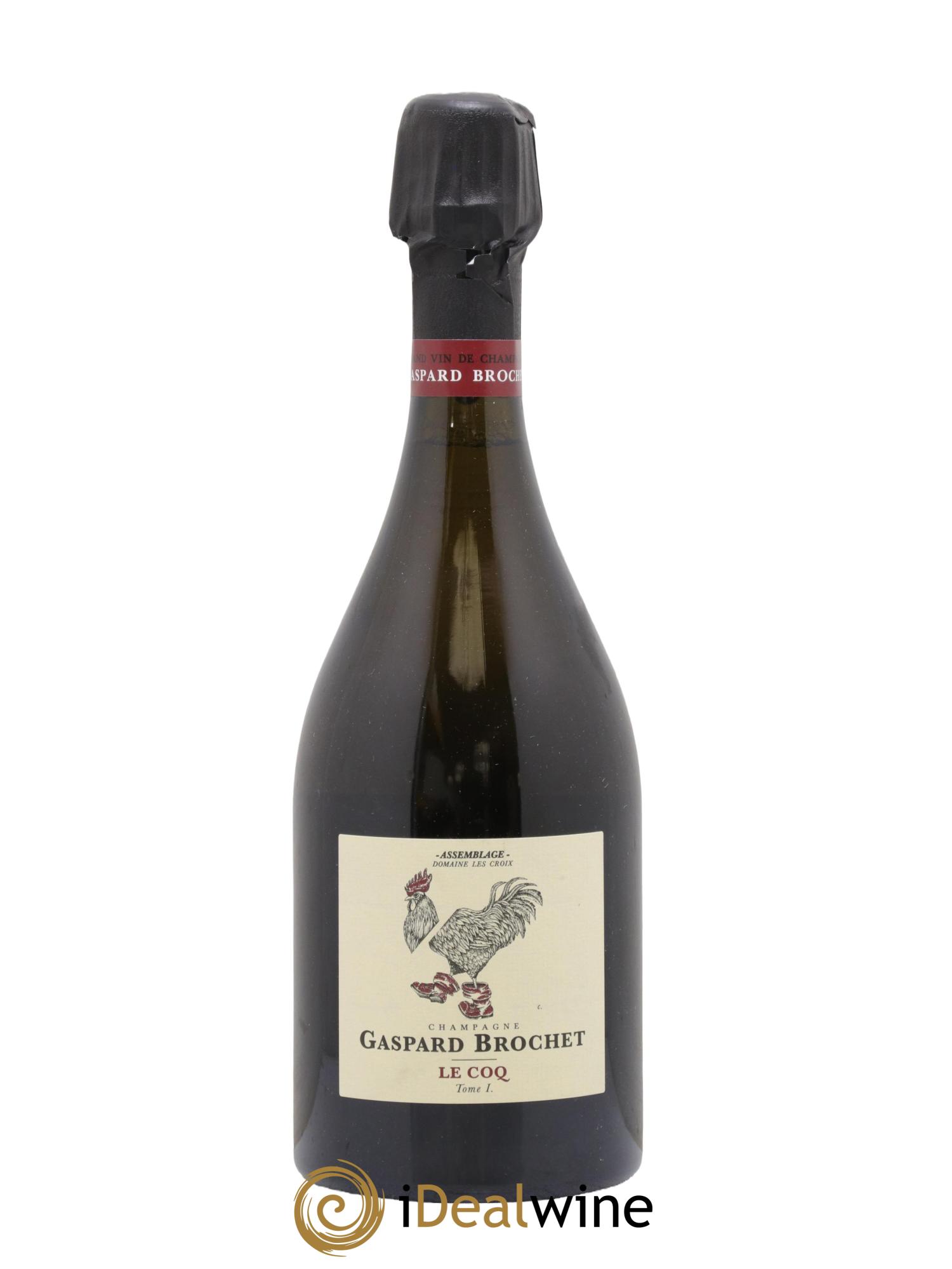 Champagne Tome I Le Coq Gaspard Brochet - Lot de 1 bouteille - 0