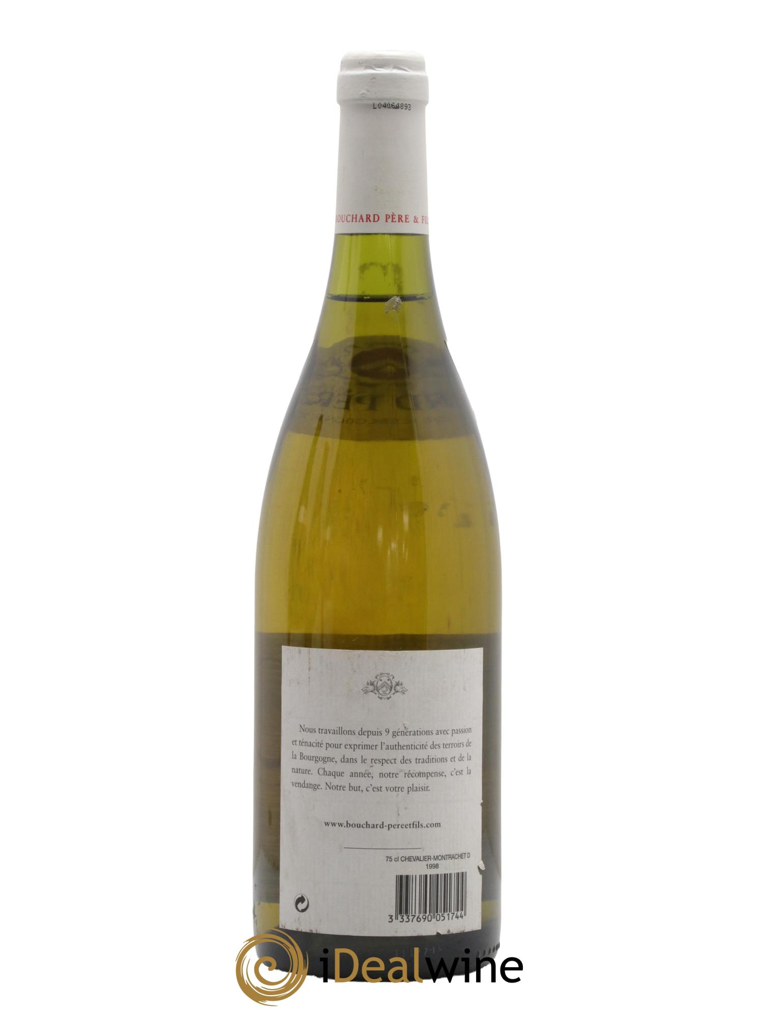 Chevalier-Montrachet Grand Cru Bouchard Père & Fils 1998 - Lot de 1 bouteille - 1