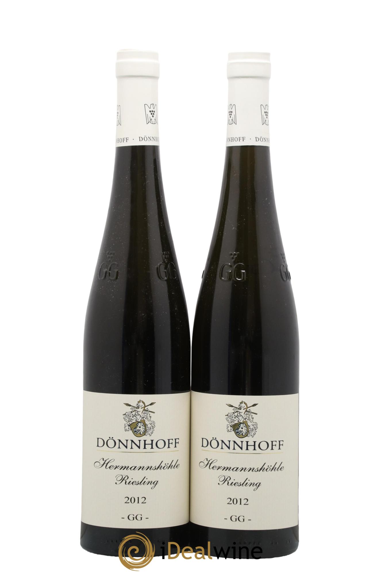 Allemagne Nahe Hermannshöhle GG Dönnhoff 2012 - Lot de 2 bouteilles - 0
