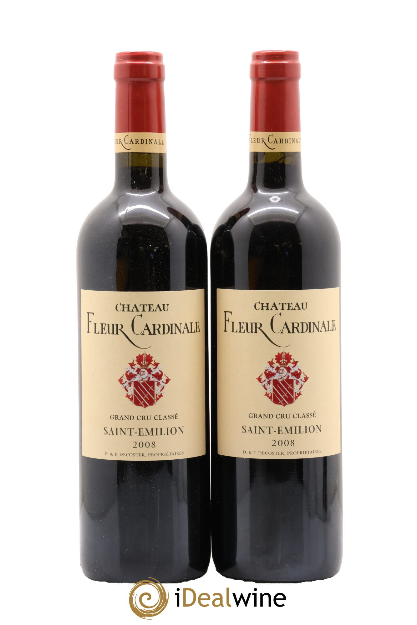 Château Fleur Cardinale Grand Cru Classé 2008 - Lot de 2 bouteilles - 0