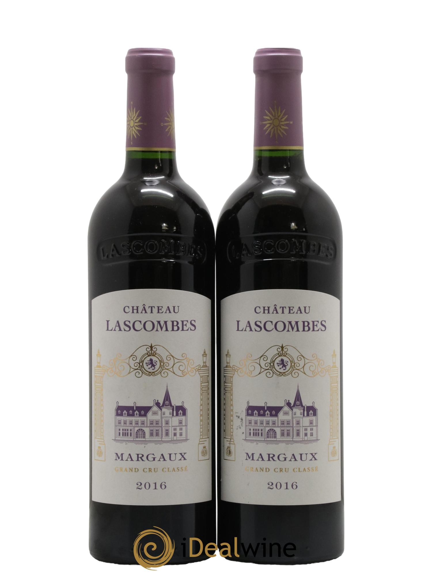 Château Lascombes 2ème Grand Cru Classé 2016 - Lot de 2 bouteilles - 0