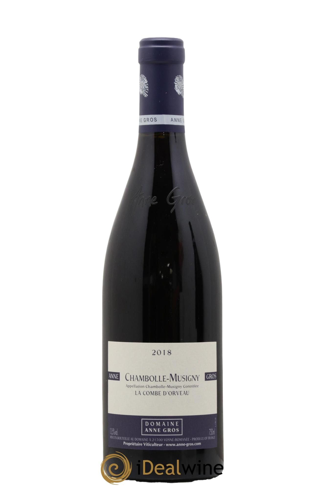Chambolle-Musigny La Combe d'Orveau Anne Gros 2018 - Lot de 1 bouteille - 0