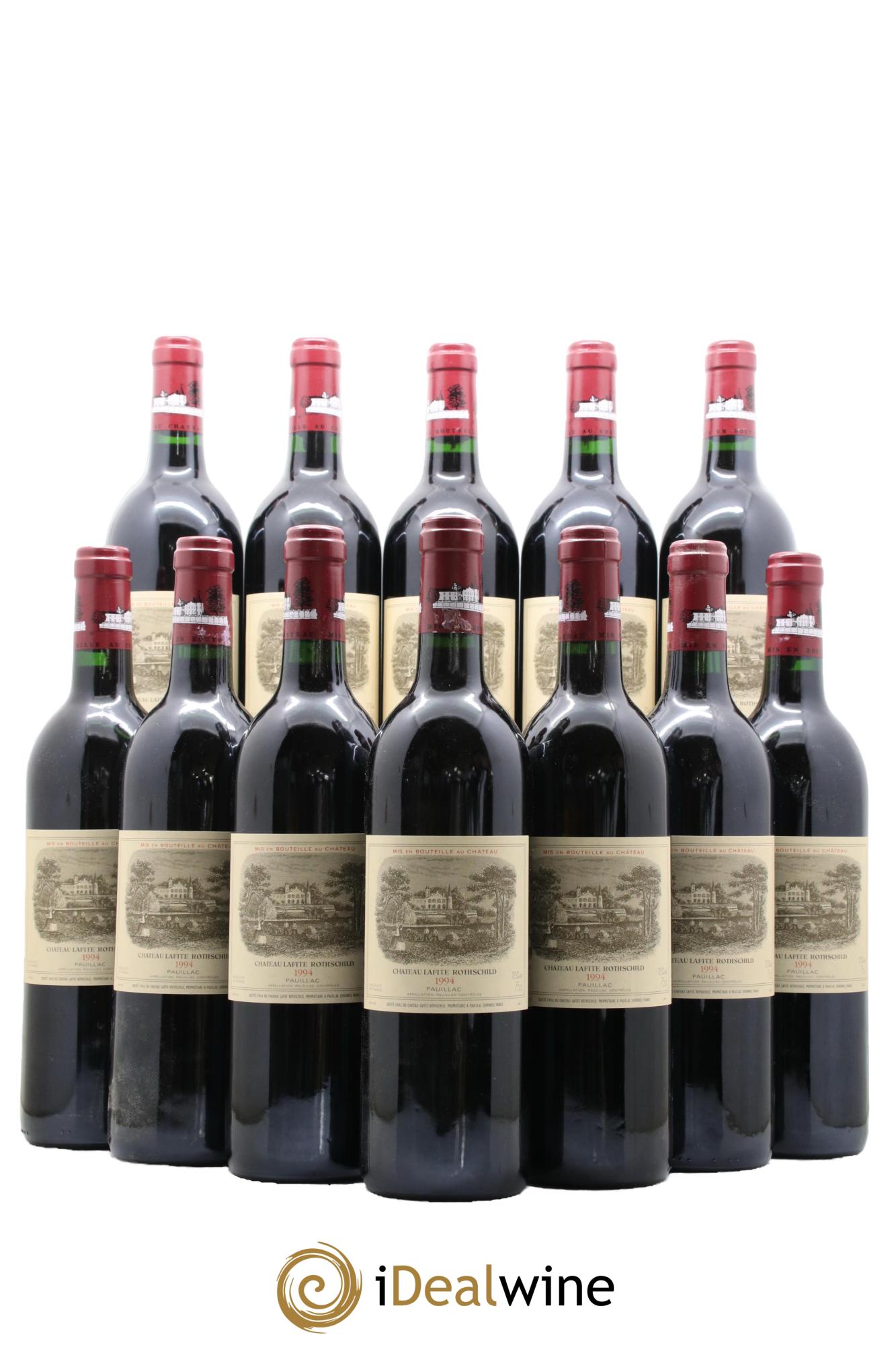 Château Lafite Rothschild 1er Grand Cru Classé 1994 - Lot de 12 bouteilles - 0