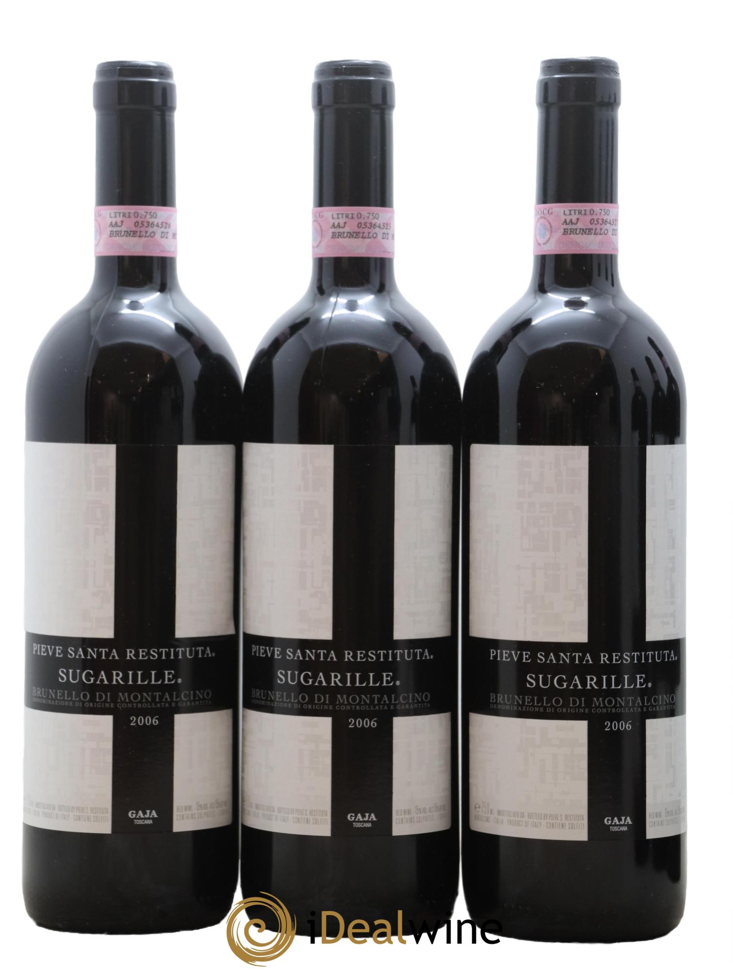 Brunello di Montalcino DOCG Pieve Santa Restituta - Sugarille Angelo Gaja 2006 - Lot de 6 bouteilles - 2