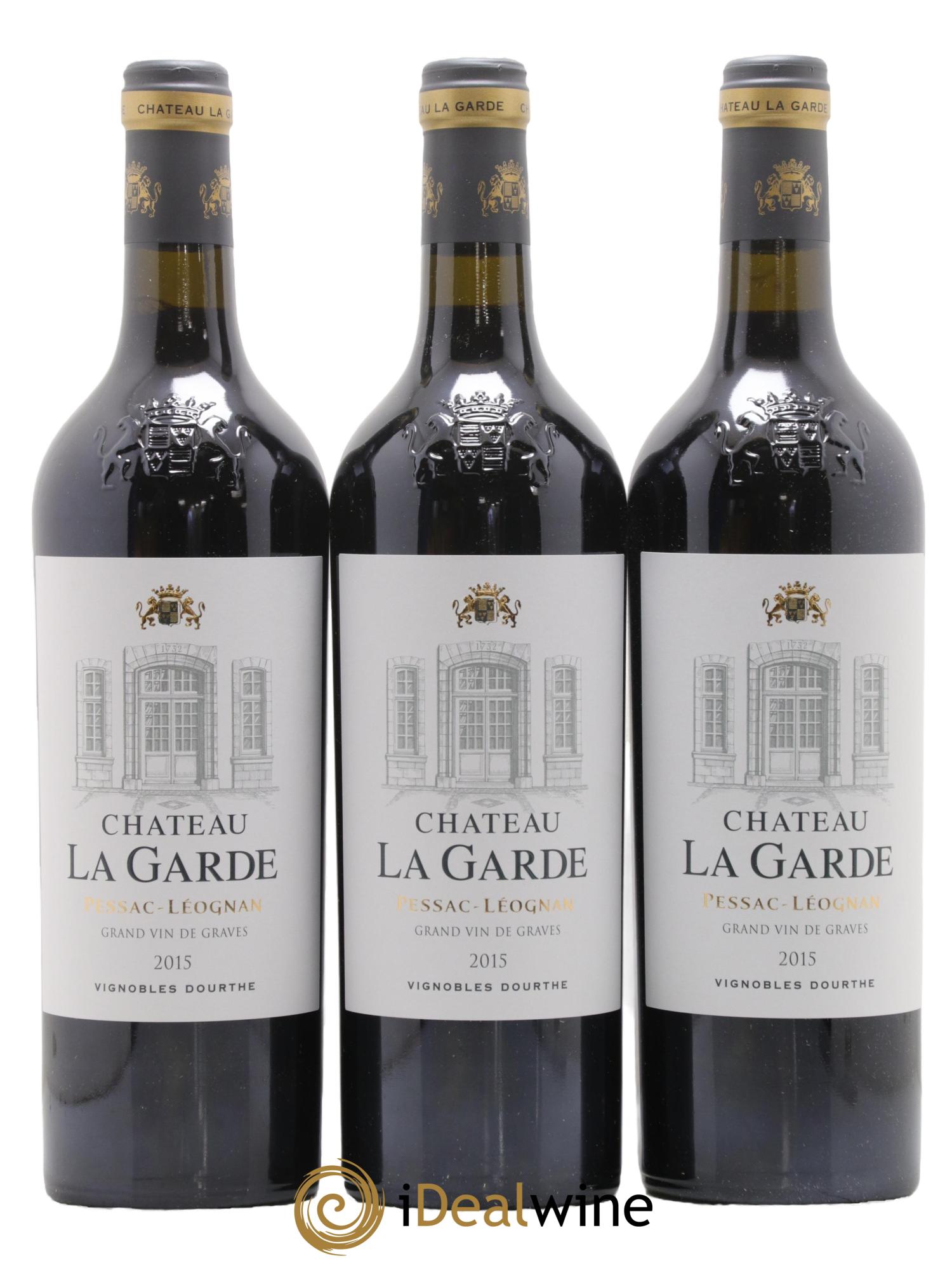 Château la Garde 2015 - Lot of 6 bottles - 2