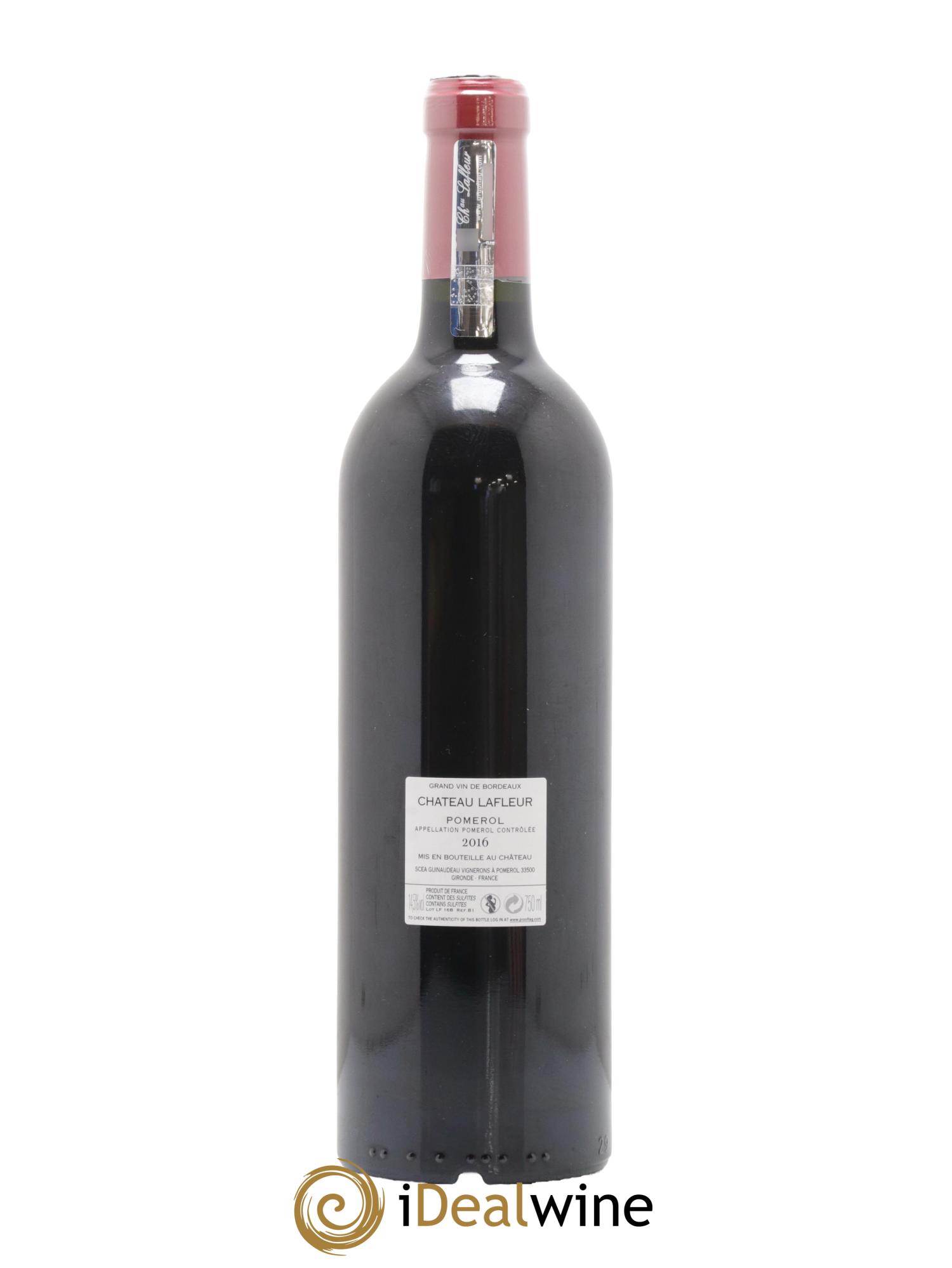 Château Lafleur 2016 - Lot de 1 bouteille - 1