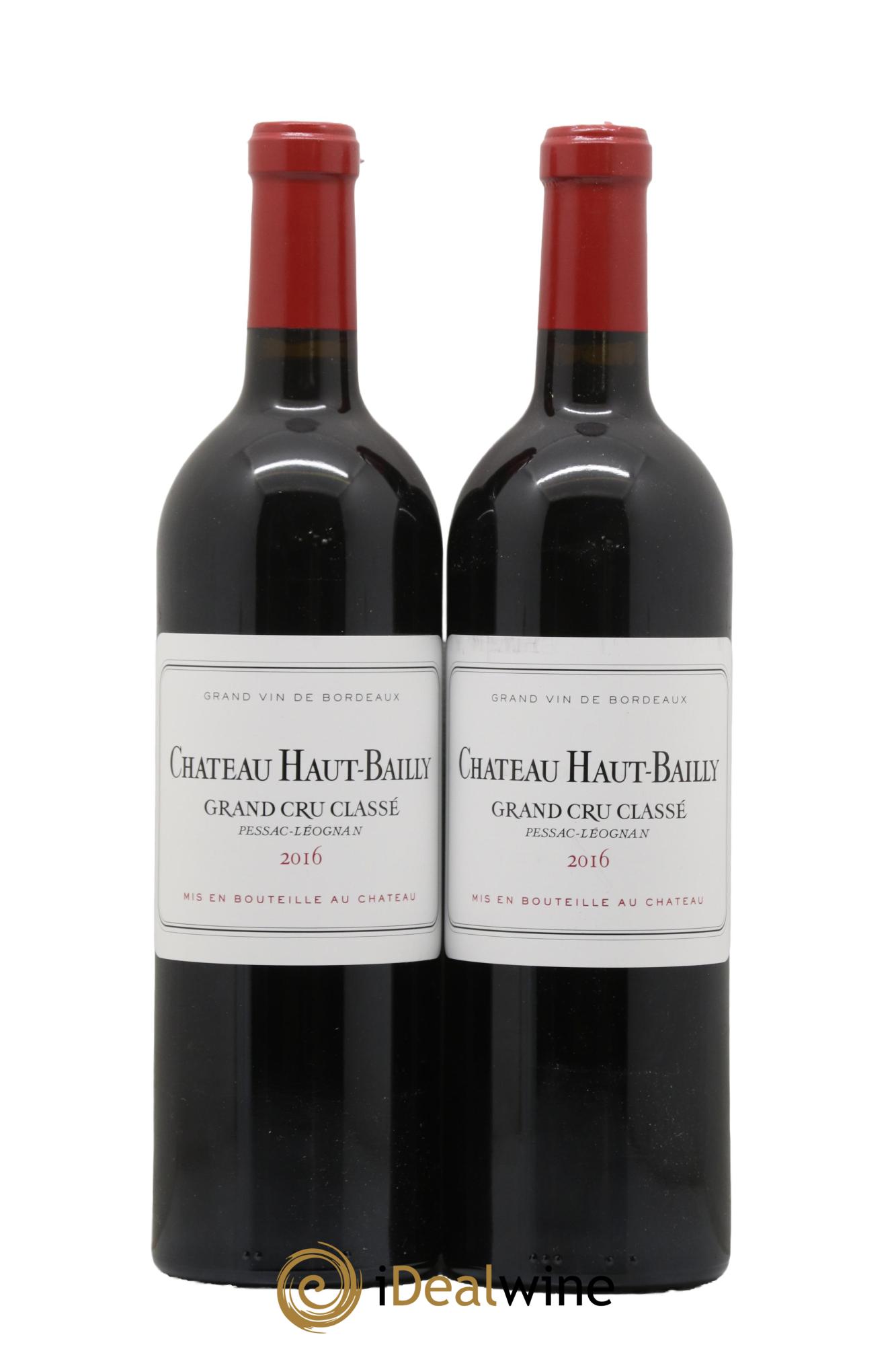 Château Haut-Bailly Cru Classé de Graves 2016 - Lot of 2 bottles - 0