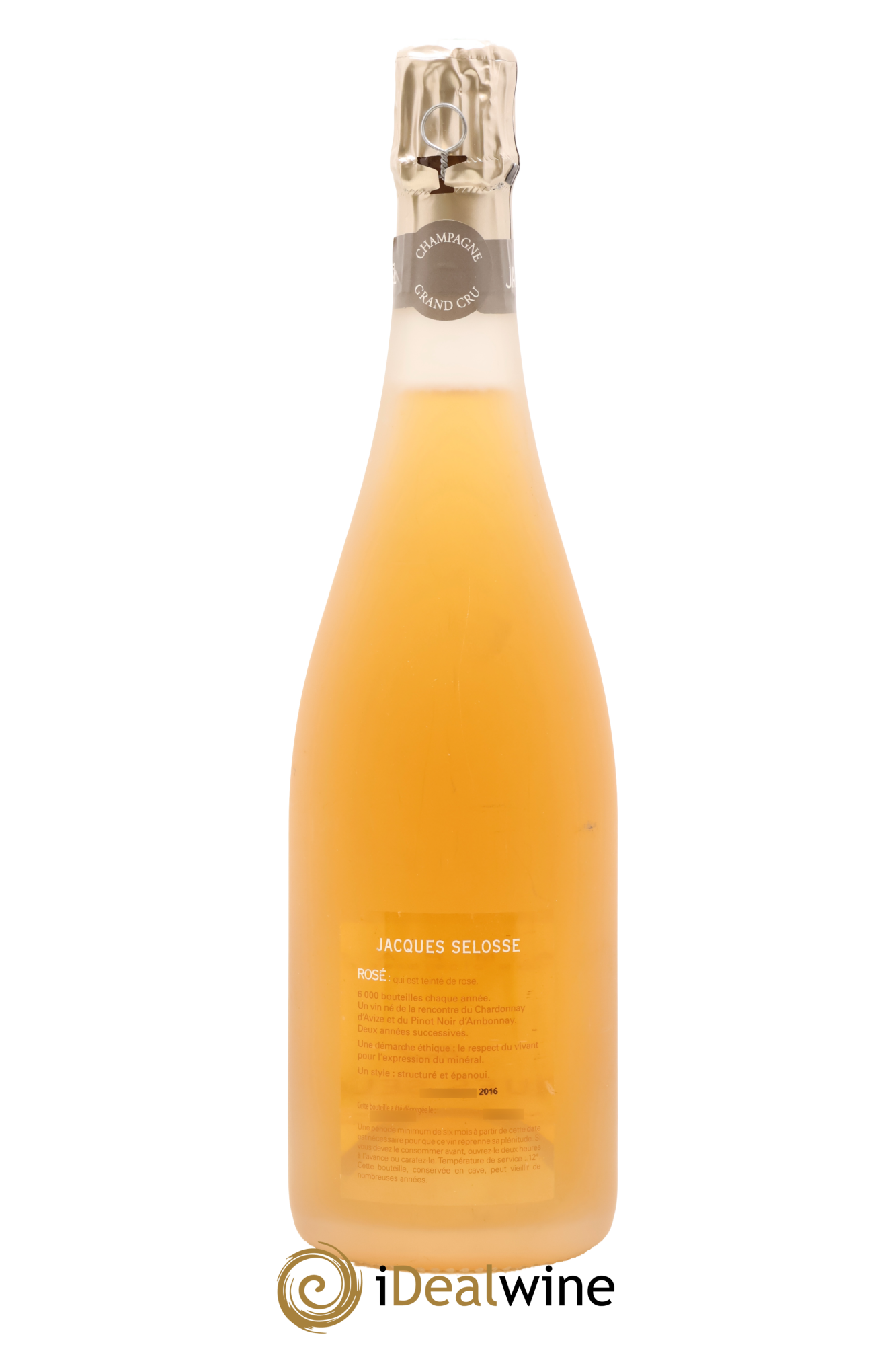 Rosé Brut Jacques Selosse - Lot de 1 bouteille - 1