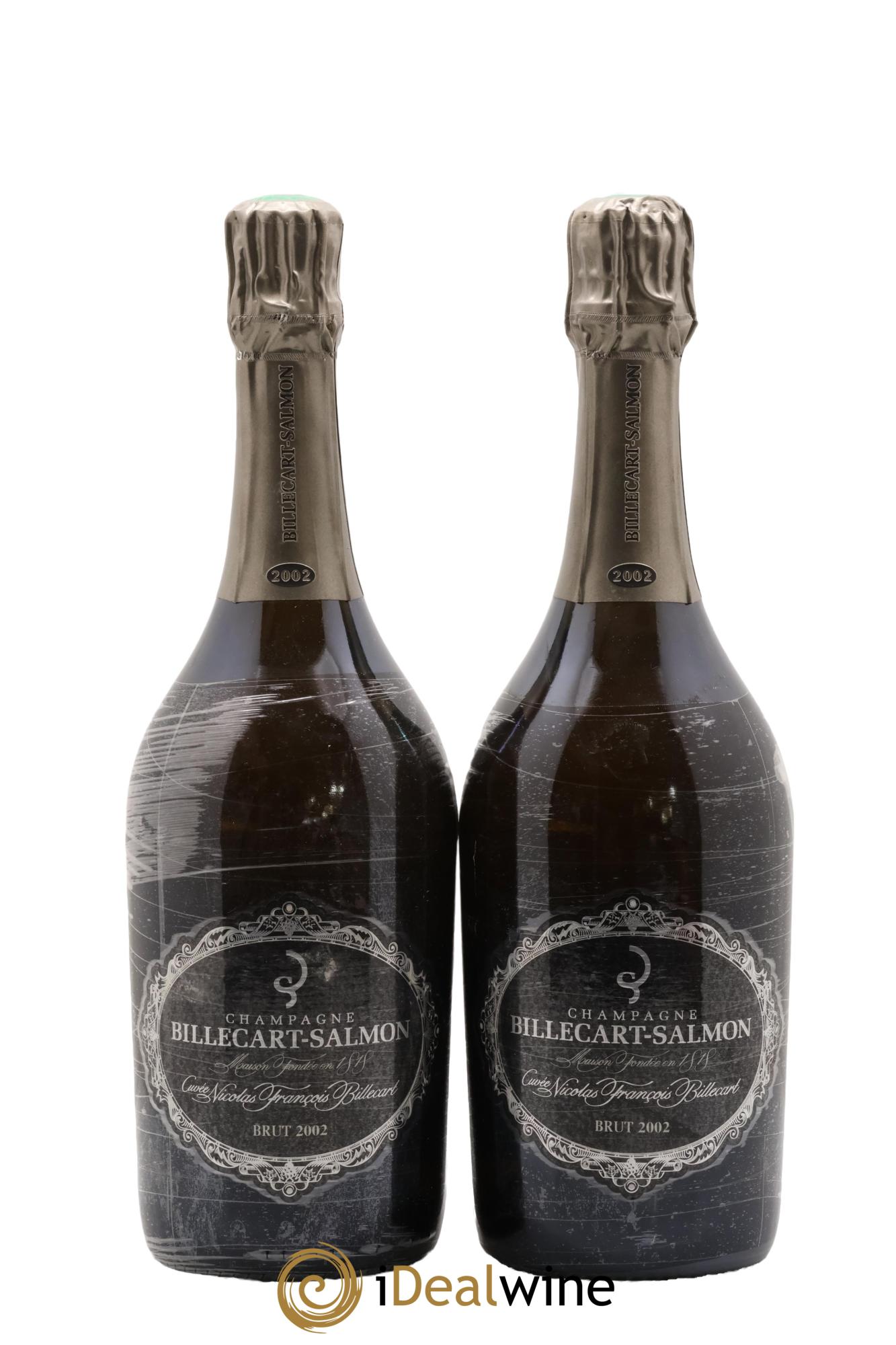 Brut Nicolas François Billecart Billecart-Salmon 2002 - Lot de 2 bouteilles - 0