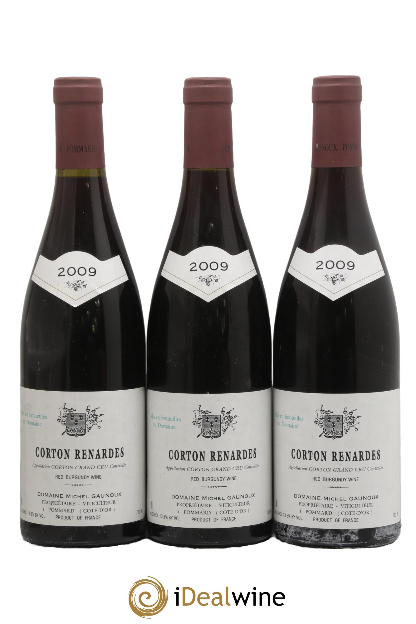 Corton Grand Cru Renardes Michel Gaunoux 2009 - Posten von 3 Flaschen - 0