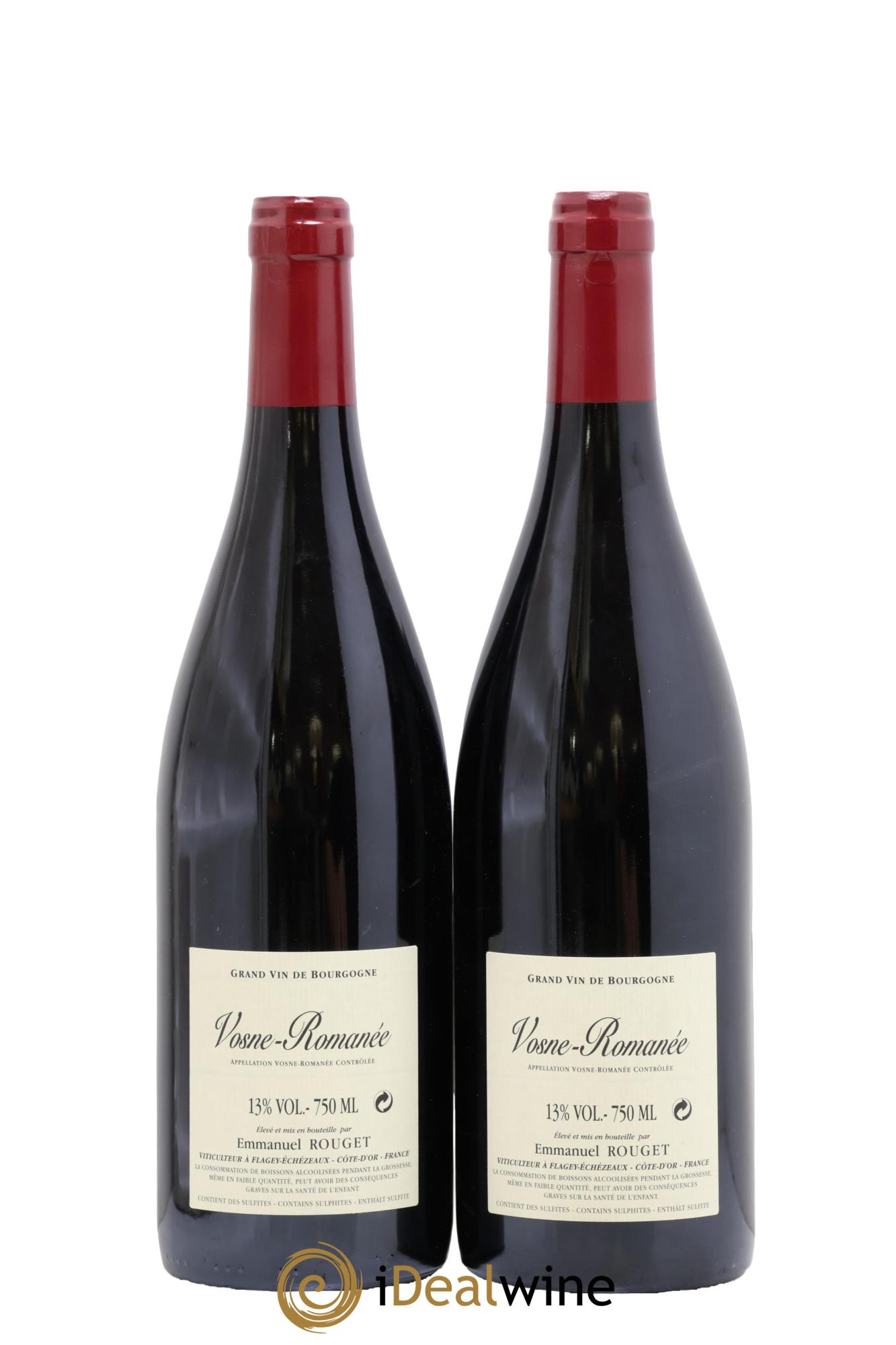 Vosne-Romanée Emmanuel Rouget 2014 - Lot de 2 bouteilles - 1