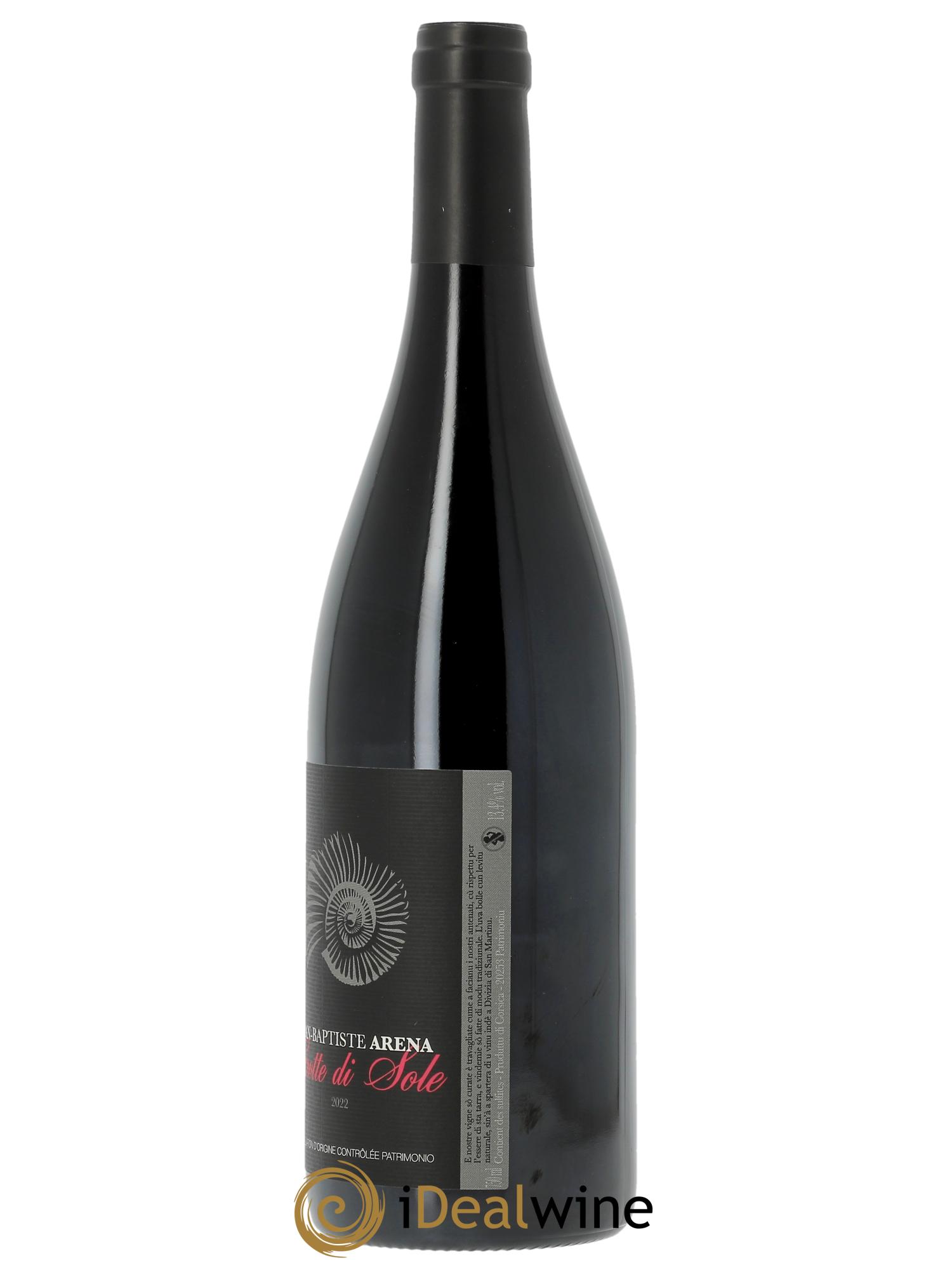 Patrimonio Grotte di Sole Jean-Baptiste Arena 2022 - Lot of 1 bottle - 1