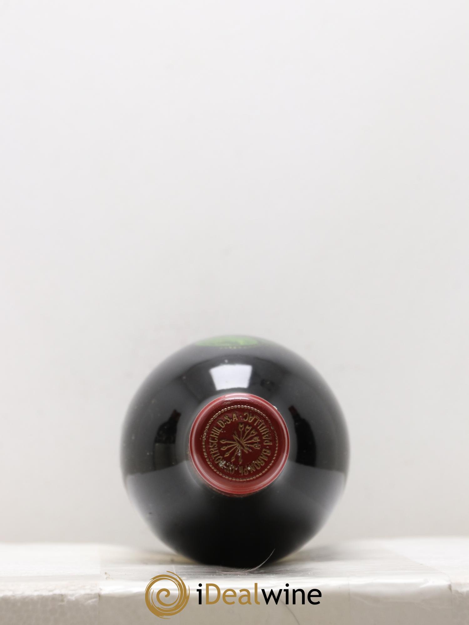 Château Mouton Rothschild 1er Grand Cru Classé 1986 - Lot de 3 bouteilles - 1