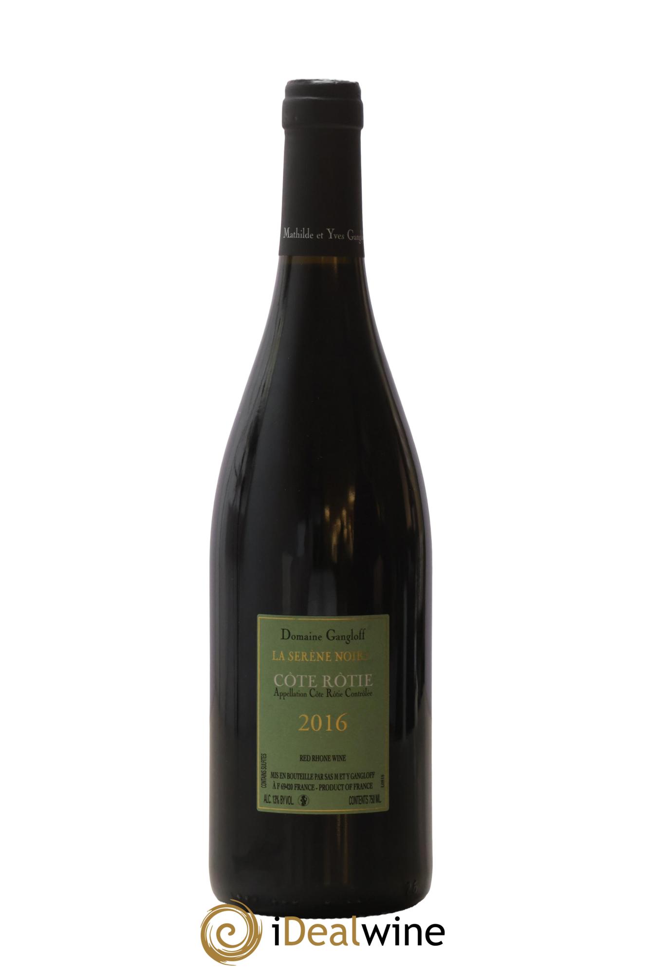 Côte-Rôtie La Sereine Noire Gangloff (Domaine) 2016 - Lot of 1 bottle - 1