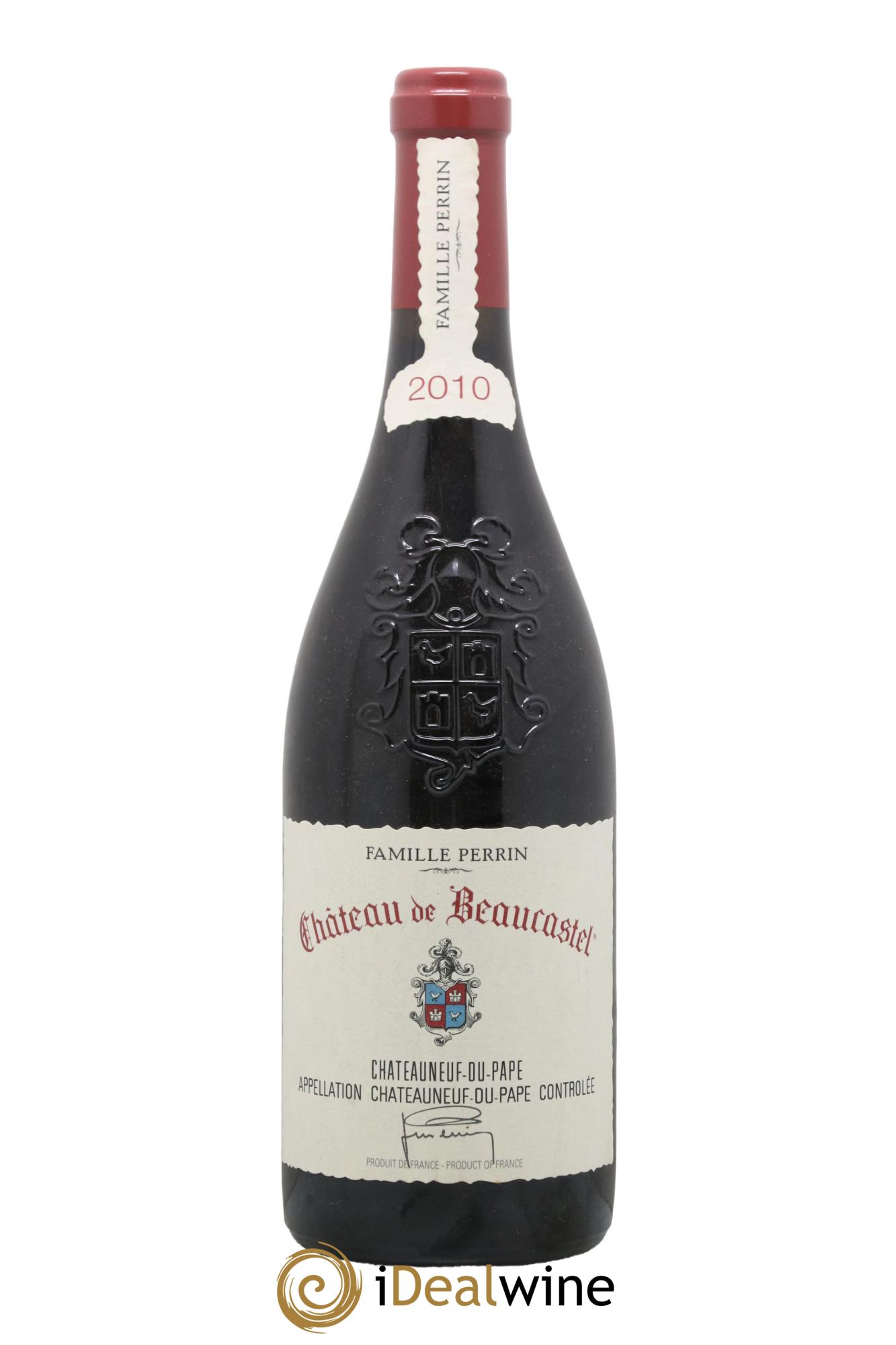 Châteauneuf-du-Pape Château de Beaucastel Famille Perrin 2010 - Lot de 1 bouteille - 0