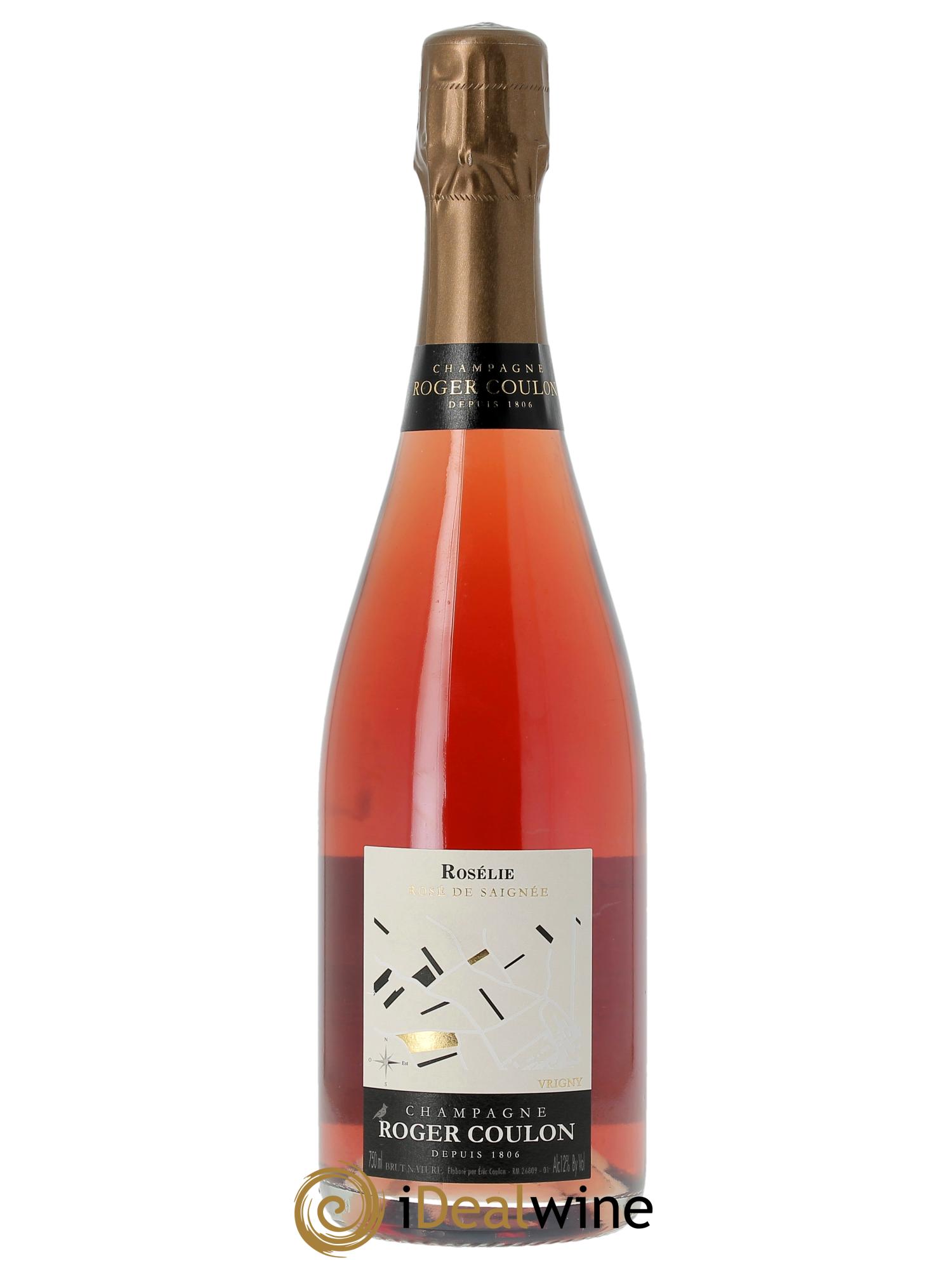 Rosélie Rosé de Saignée Extra-Brut Roger Coulon  - Lotto di 1 bottiglia - 0