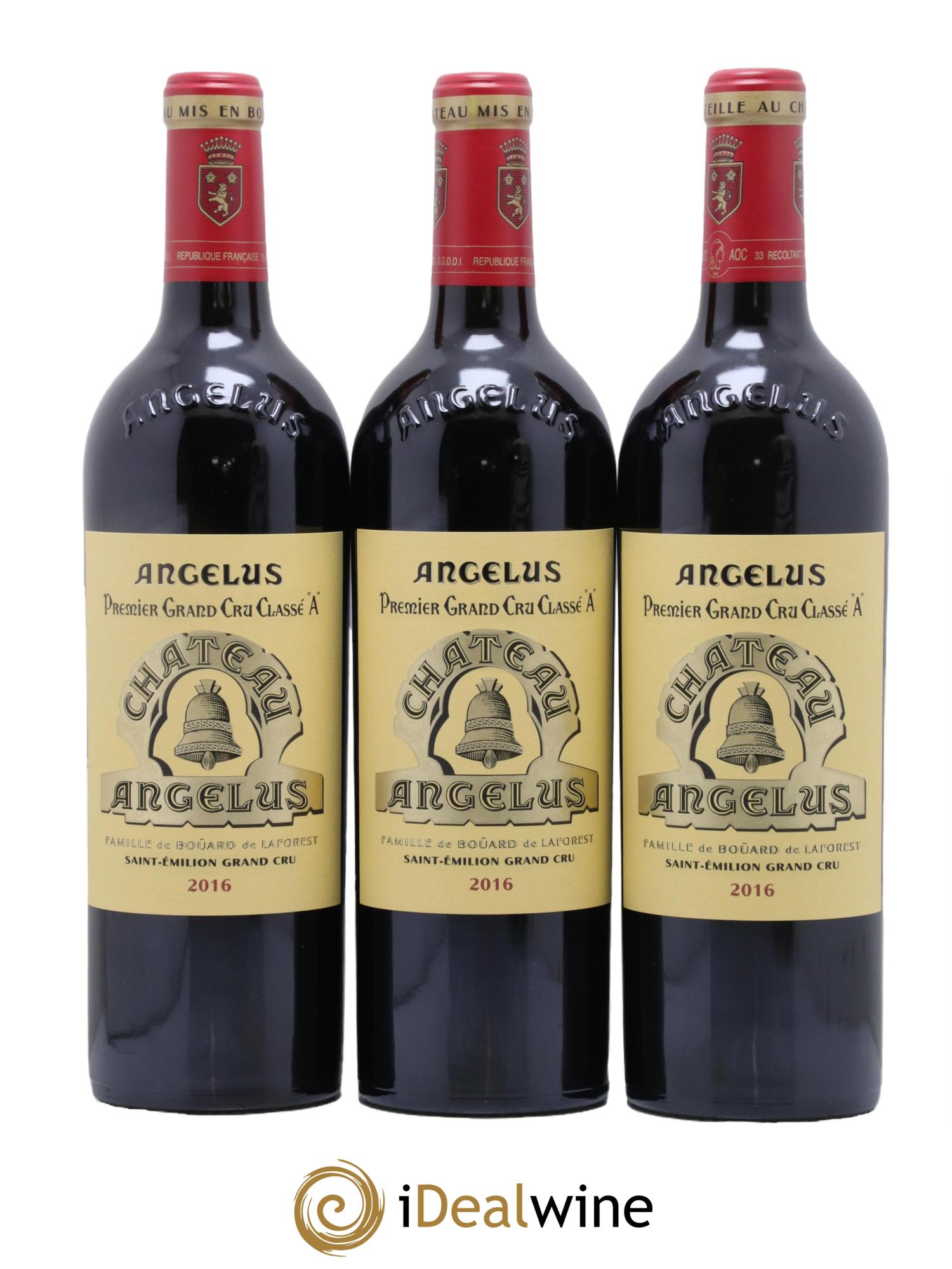 Château Angélus 1er Grand Cru Classé A 2016 - Lot de 6 bouteilles - 3