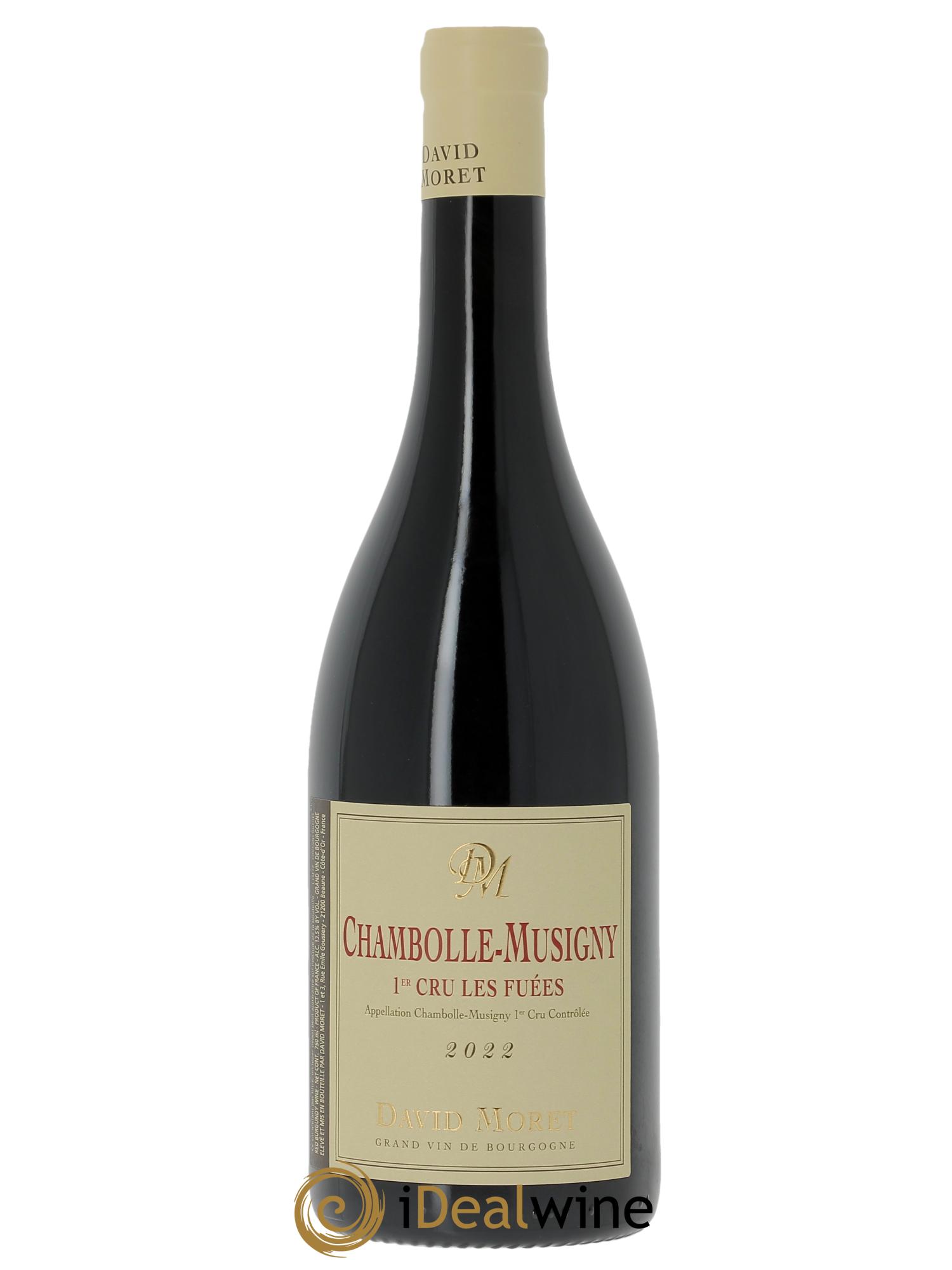 Chambolle-Musigny 1er Cru Les Fuées David Moret 2022 - Lot de 1 bouteille - 0