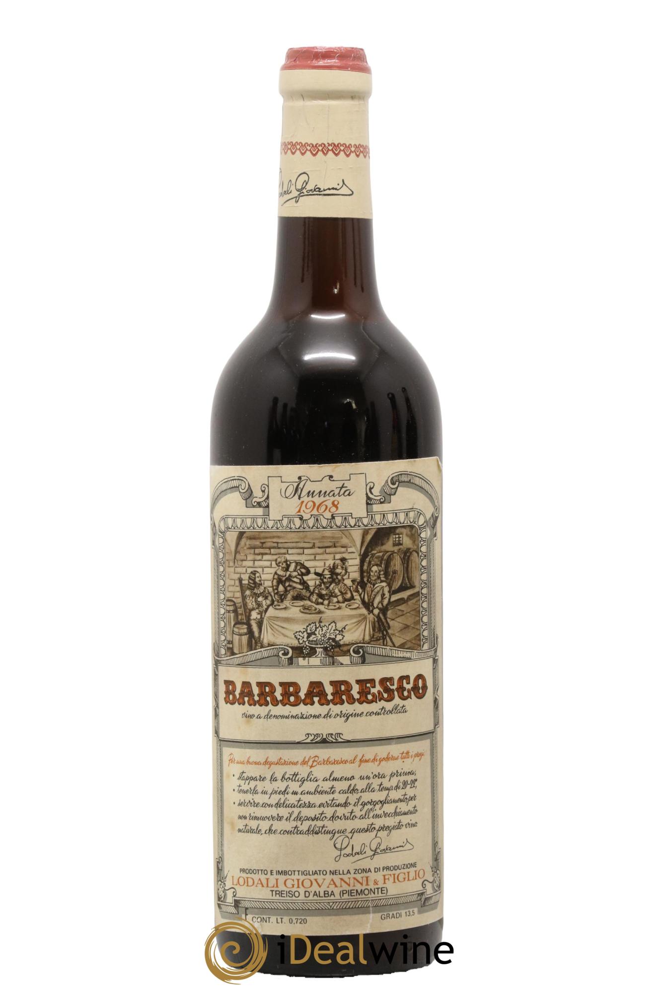Barbaresco DOCG Lodali 1968 - Lot of 1 bottle - 0