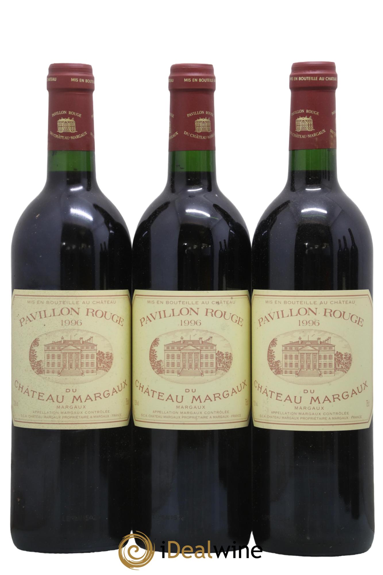 Pavillon Rouge du Château Margaux Second Vin 1996 - Lot of 12 bottles - 3
