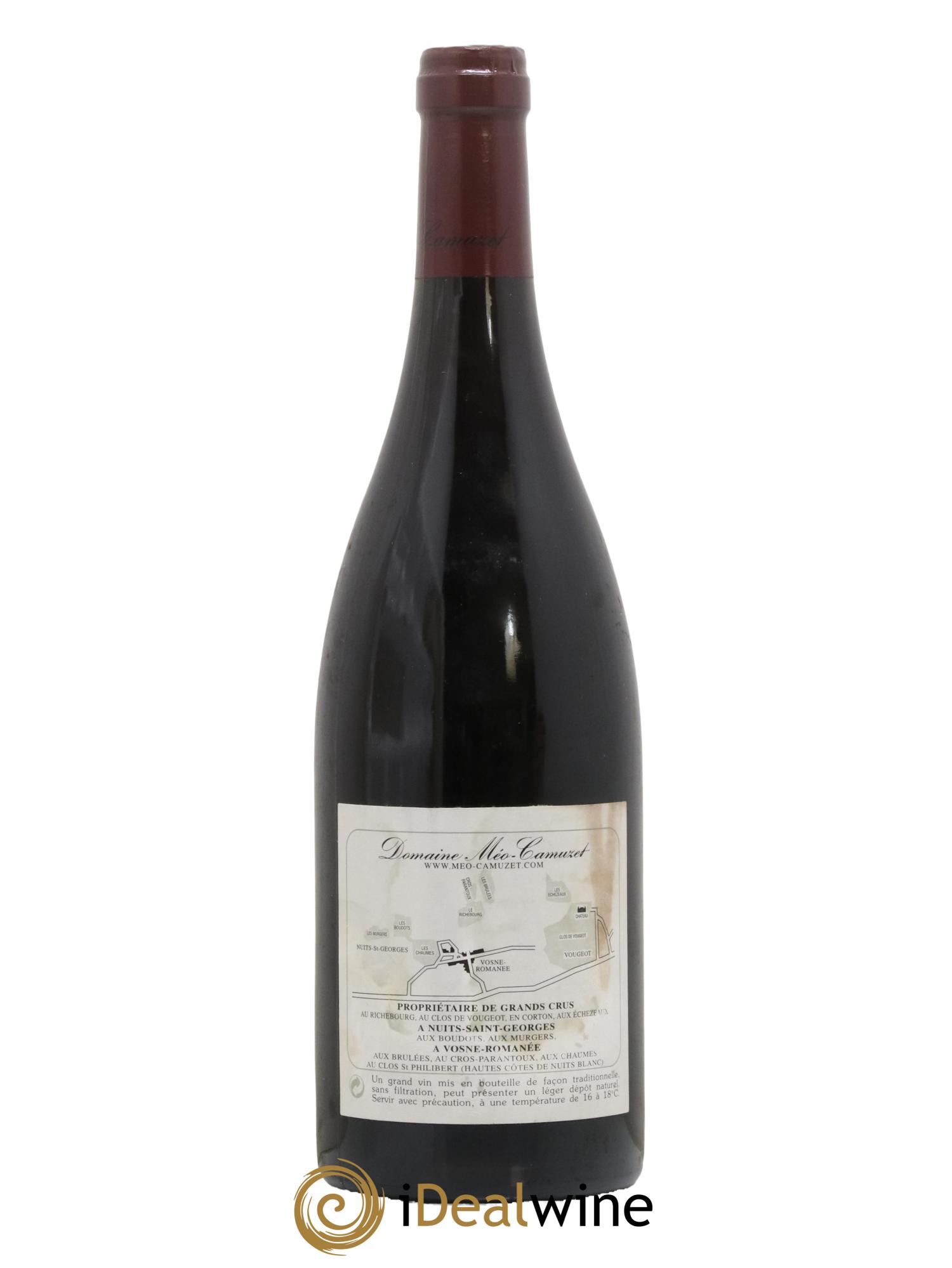 Richebourg Grand Cru Méo-Camuzet (Domaine) 2001 - Lot de 1 bouteille - 1