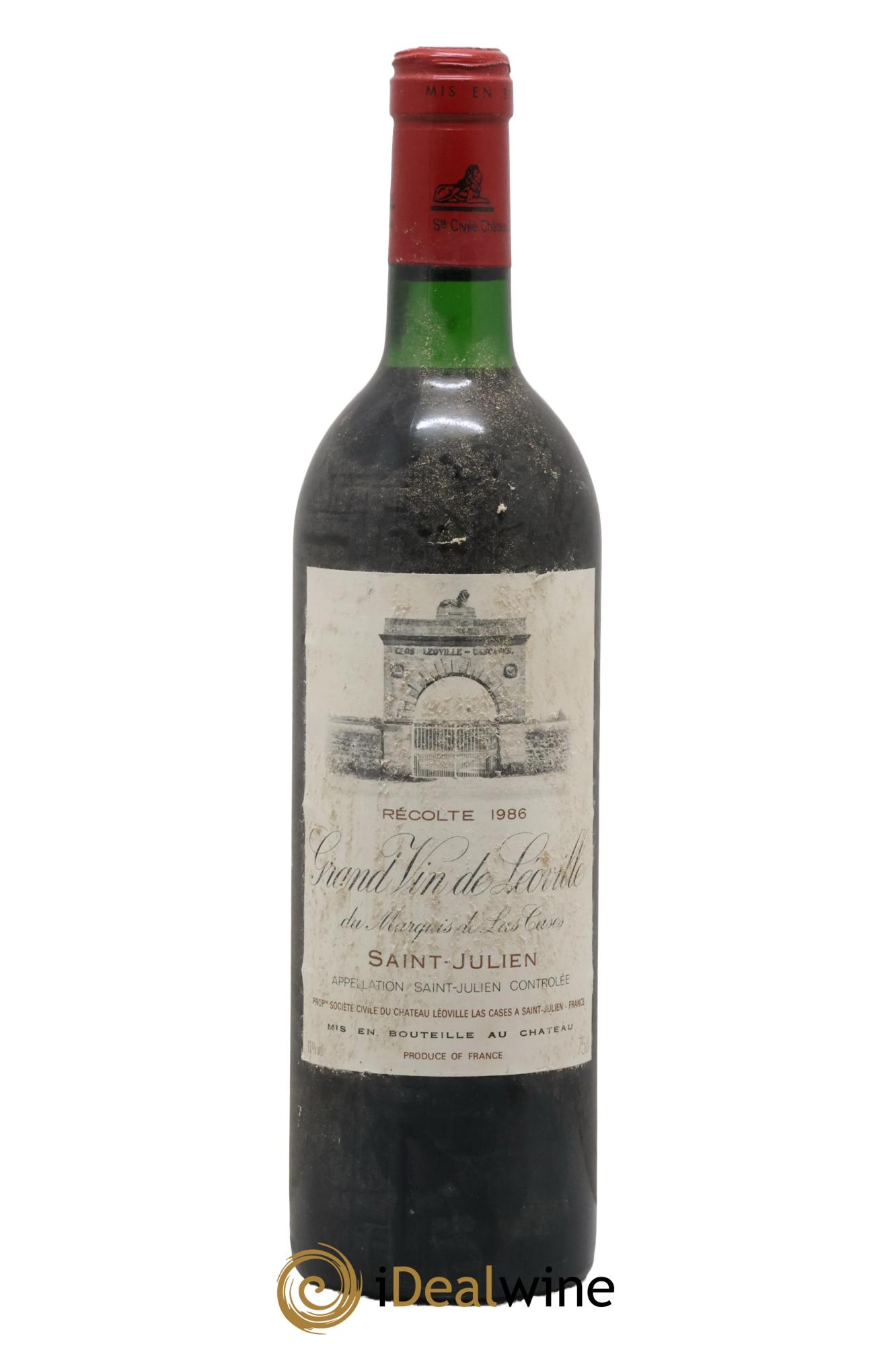 Château Léoville Las Cases 2ème Grand Cru Classé 1986 - Lotto di 1 bottiglia - 0