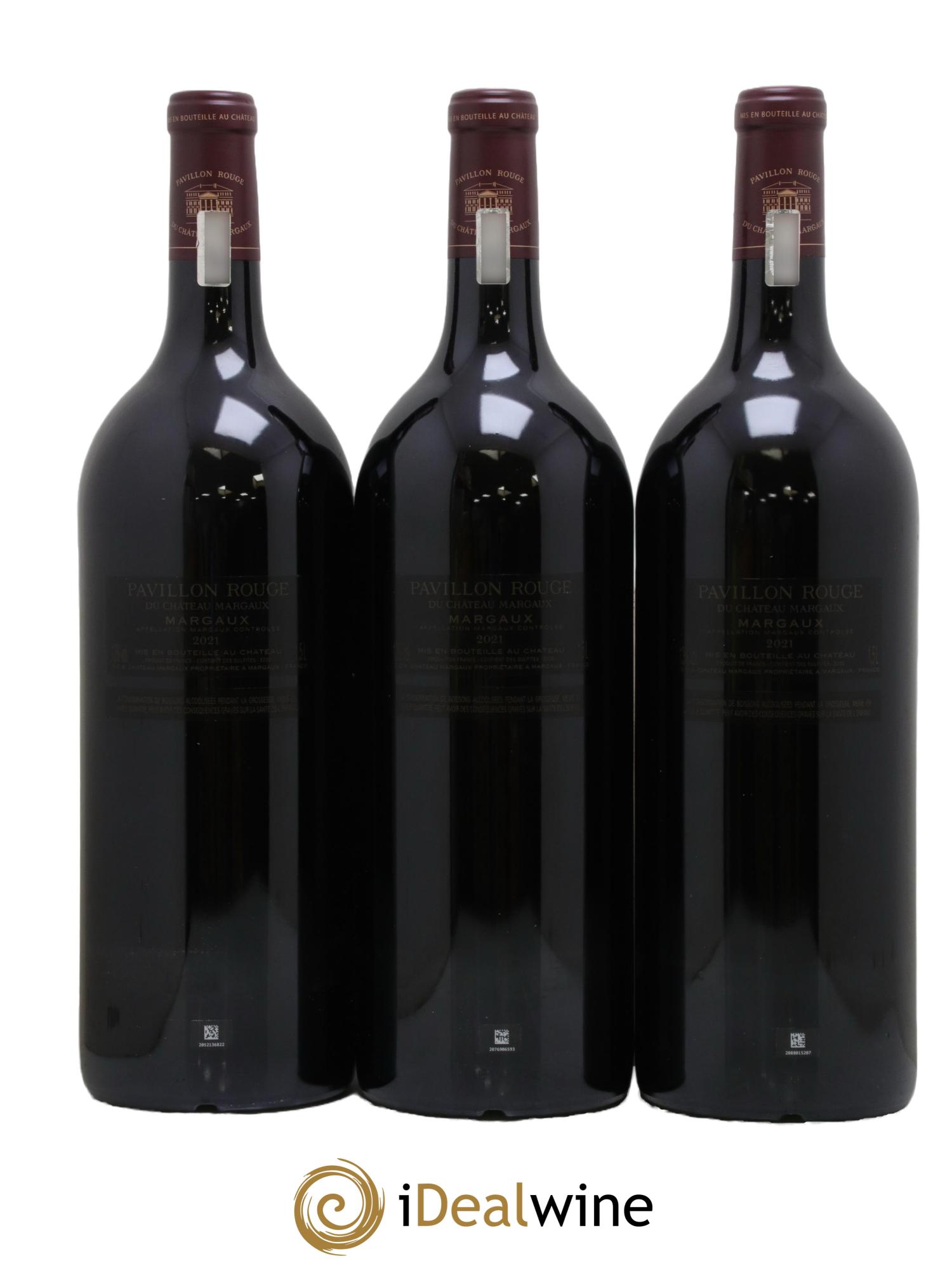 Pavillon Rouge du Château Margaux Second Vin 2021 - Lot de 3 magnums - 1
