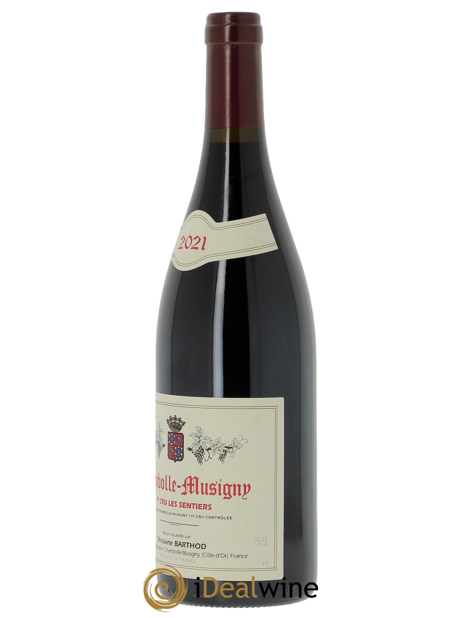 Chambolle-Musigny 1er Cru Les Sentiers Ghislaine Barthod  2021 - Posten von 1 Flasche - 1