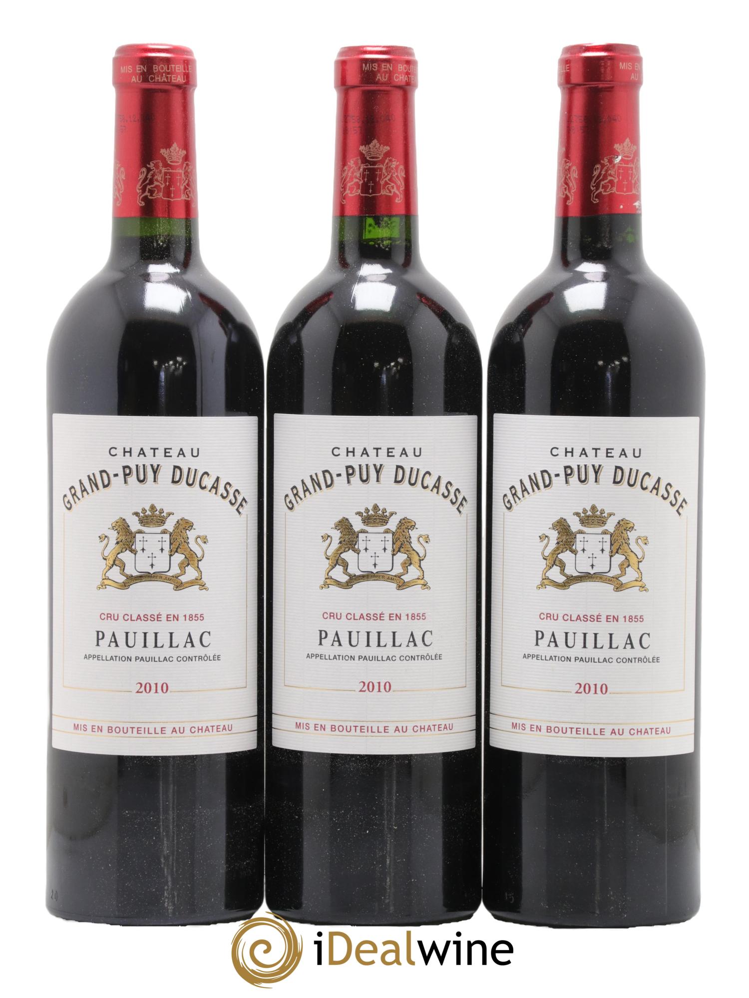 Château Grand Puy Ducasse 5ème Grand Cru Classé  2010 - Posten von 12 Flaschen - 4