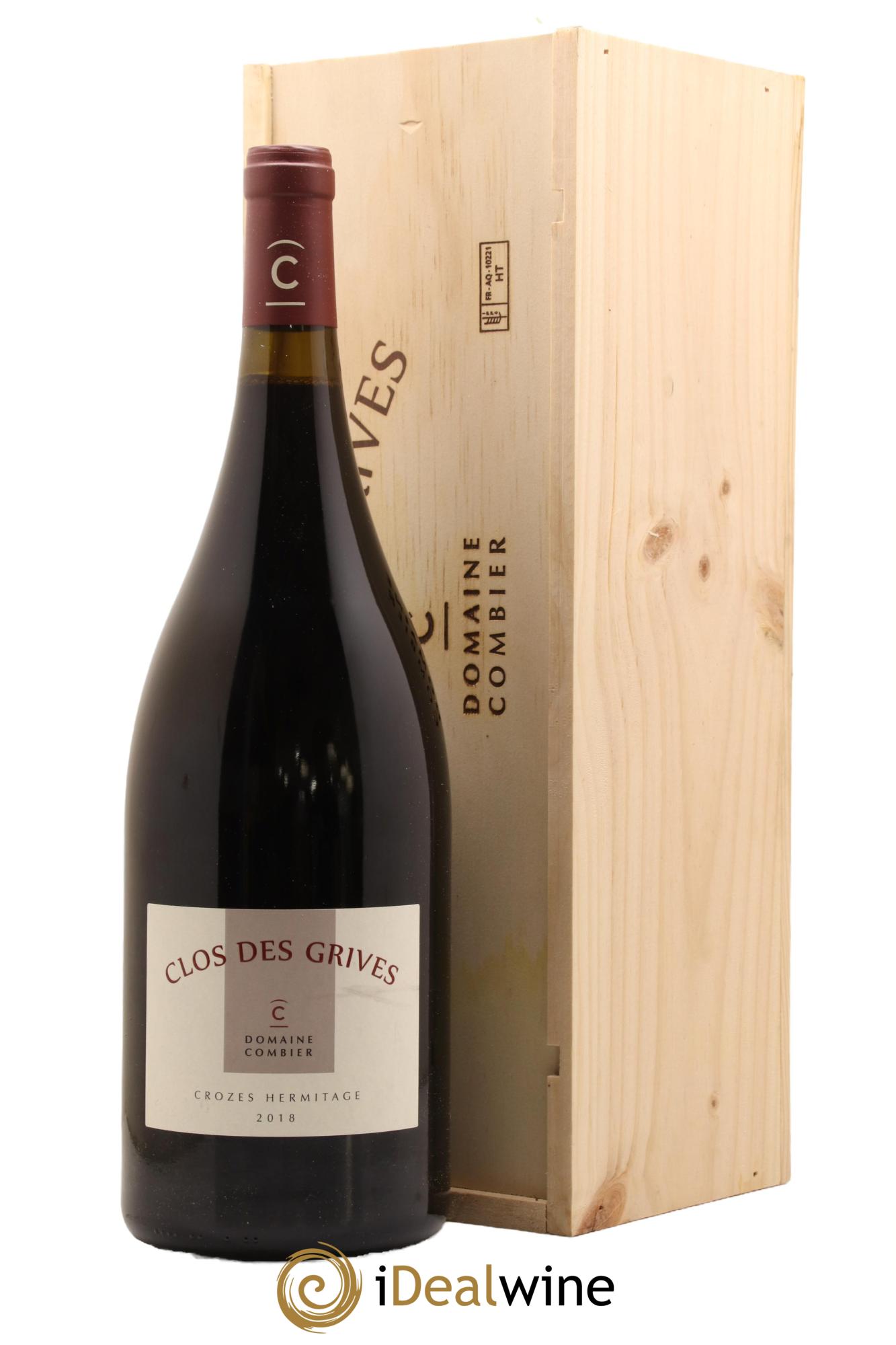 Crozes-Hermitage Clos des Grives Combier 2018 - Lot de 1 magnum - 0