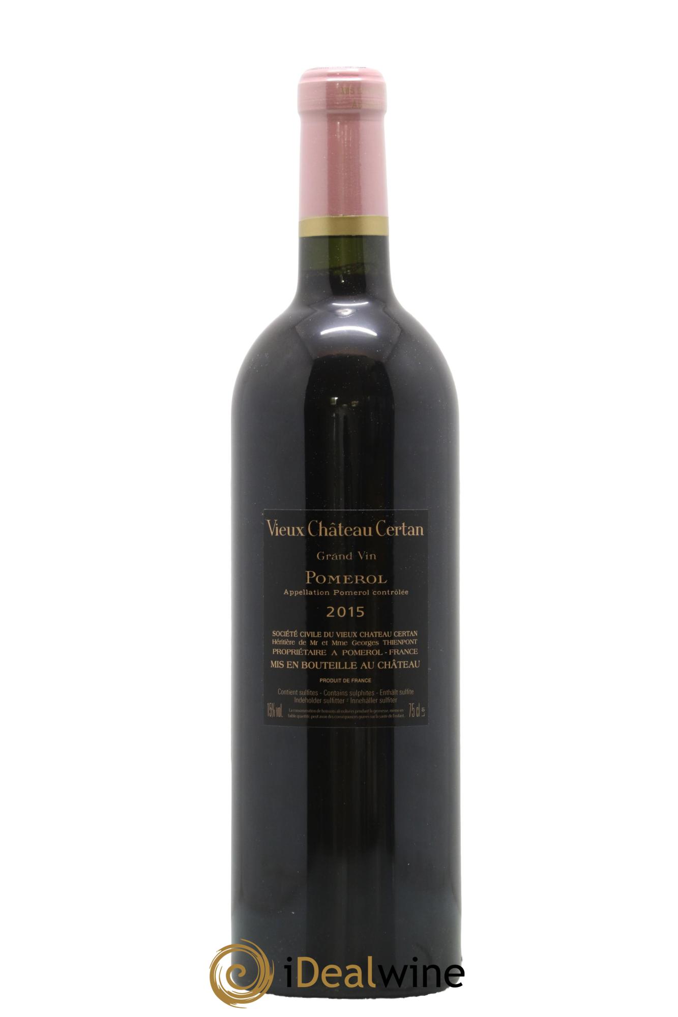 Vieux Château Certan 2015 - Lotto di 1 bottiglia - 1