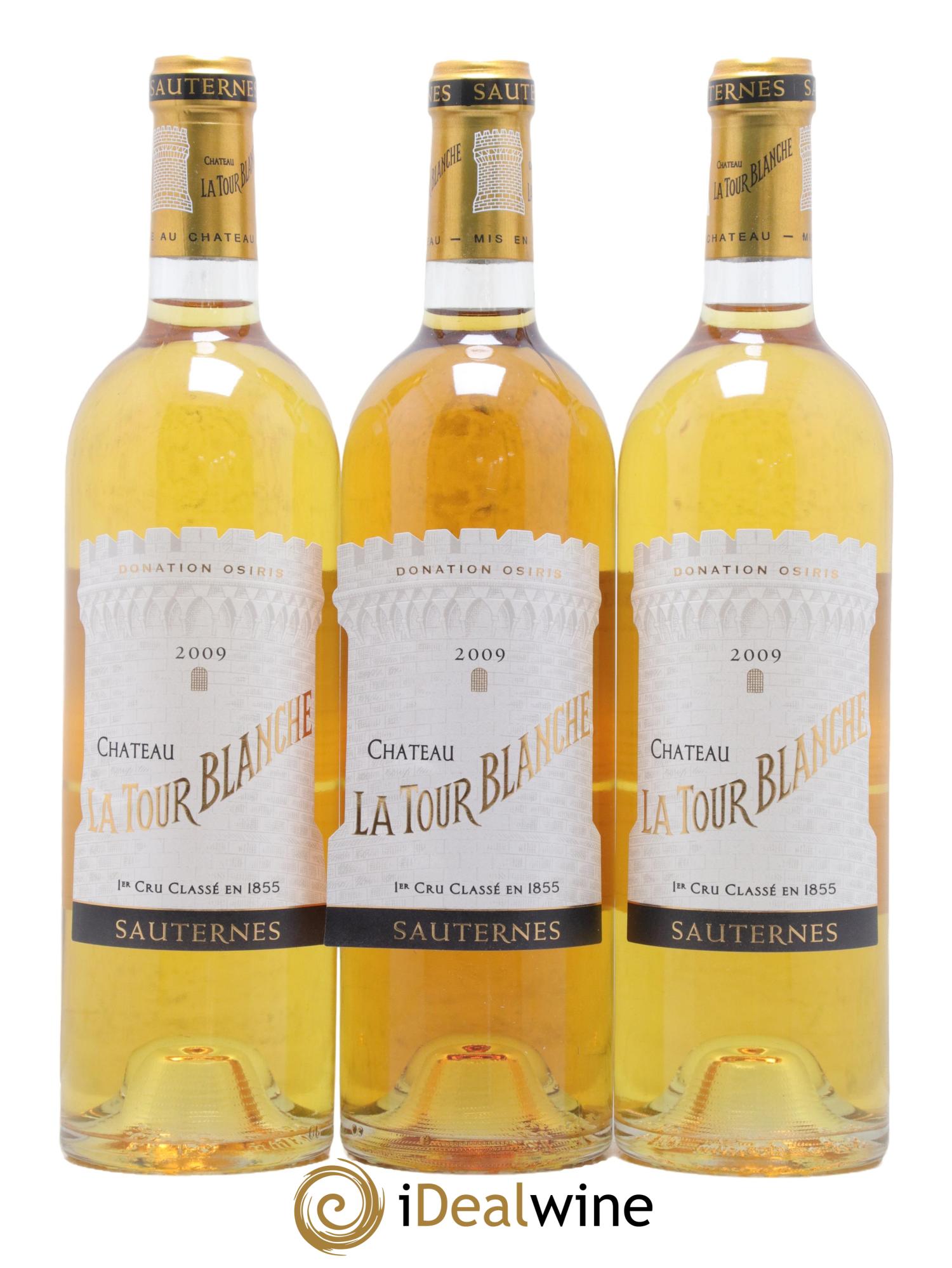 Château la Tour Blanche 1er Grand Cru Classé 2009 - Posten von 12 Flaschen - 1