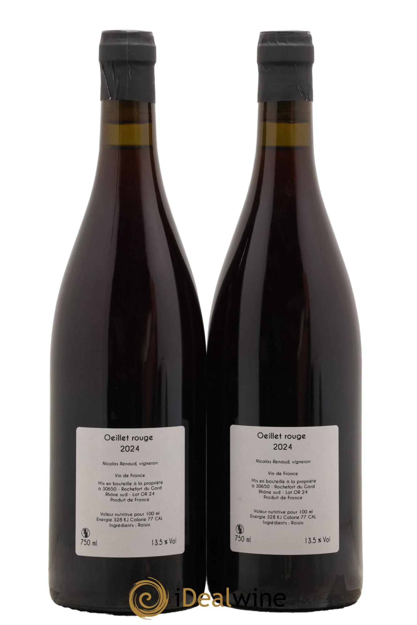 Vin de France Oeillet Clos des Grillons 2024 - Lot of 2 bottles - 1