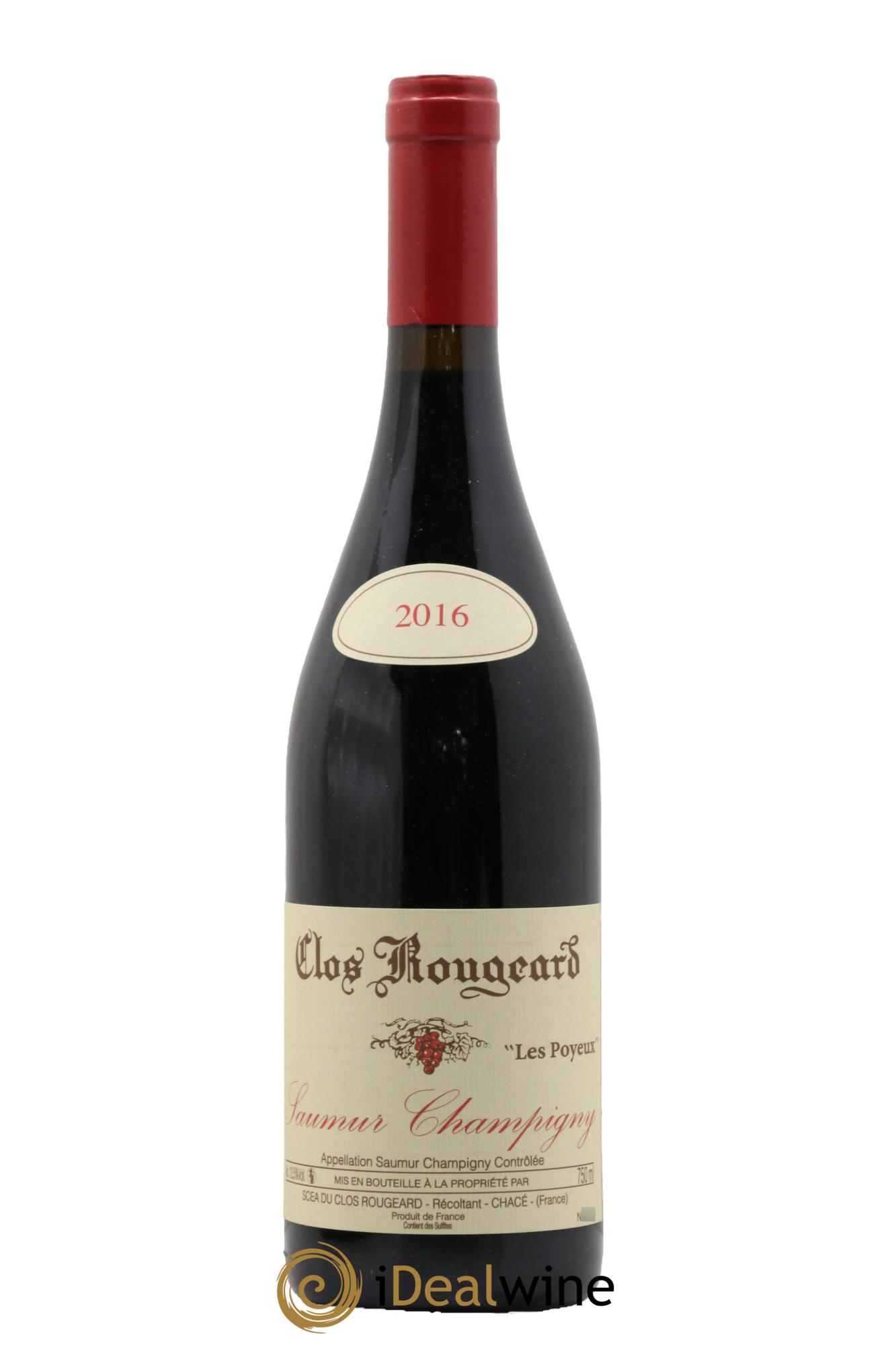 Saumur-Champigny Les Poyeux Clos Rougeard 2016 - Lot de 1 bouteille - 0