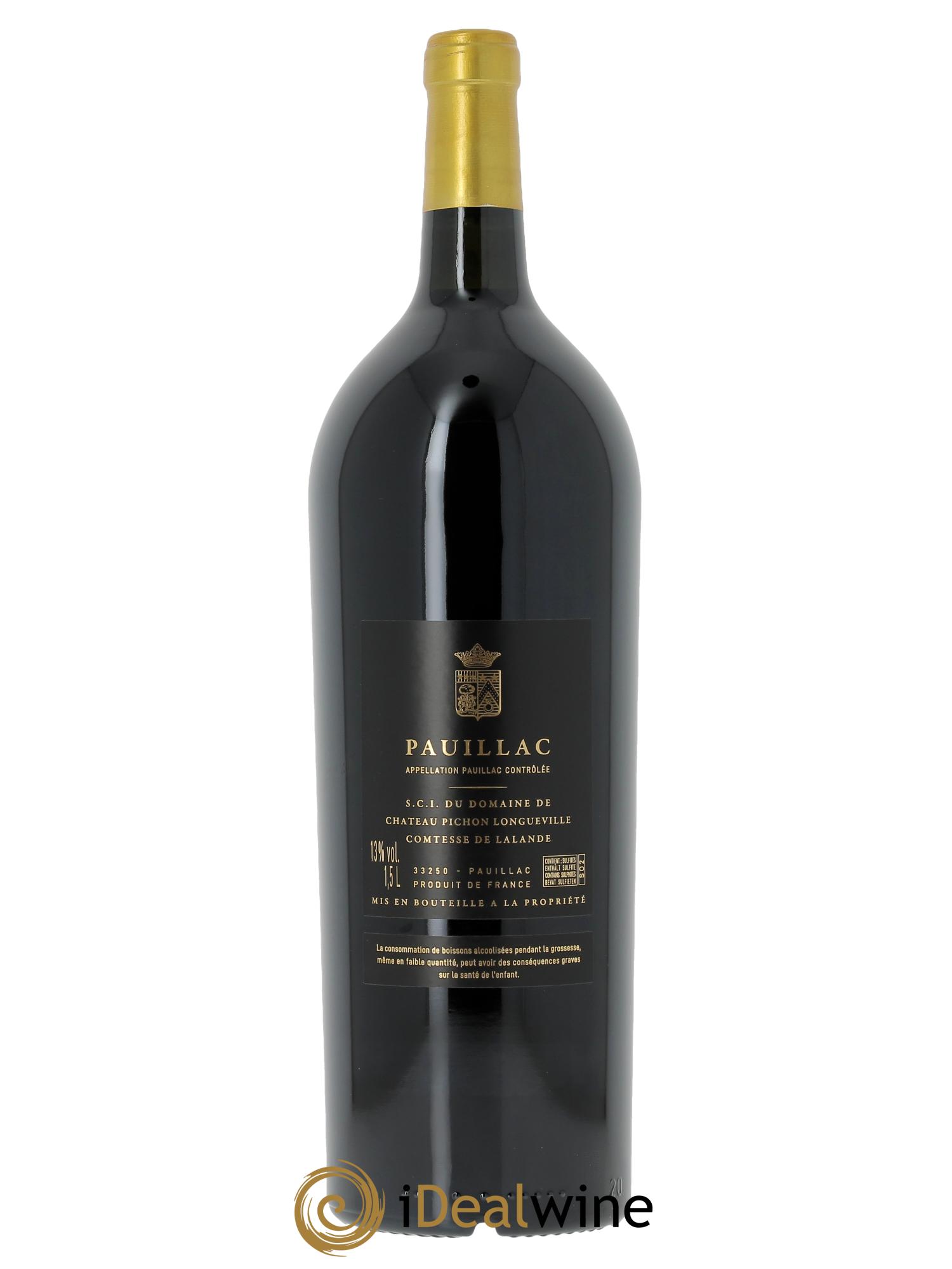 Château Pichon Longueville Comtesse de Lalande 2ème Grand Cru Classé (CBO à partir de 3 mgs) 2023 - Lot de 1 magnum - 1