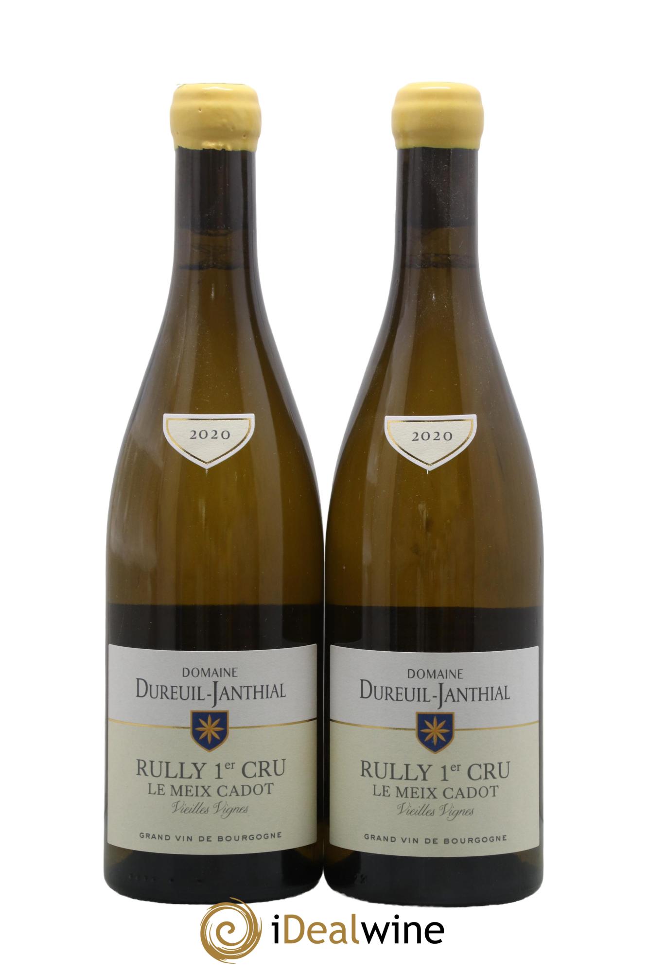 Rully 1er Cru Le Meix Cadot Vieilles Vignes Vincent Dureuil-Janthial 2020 - Posten von 2 Flaschen - 0