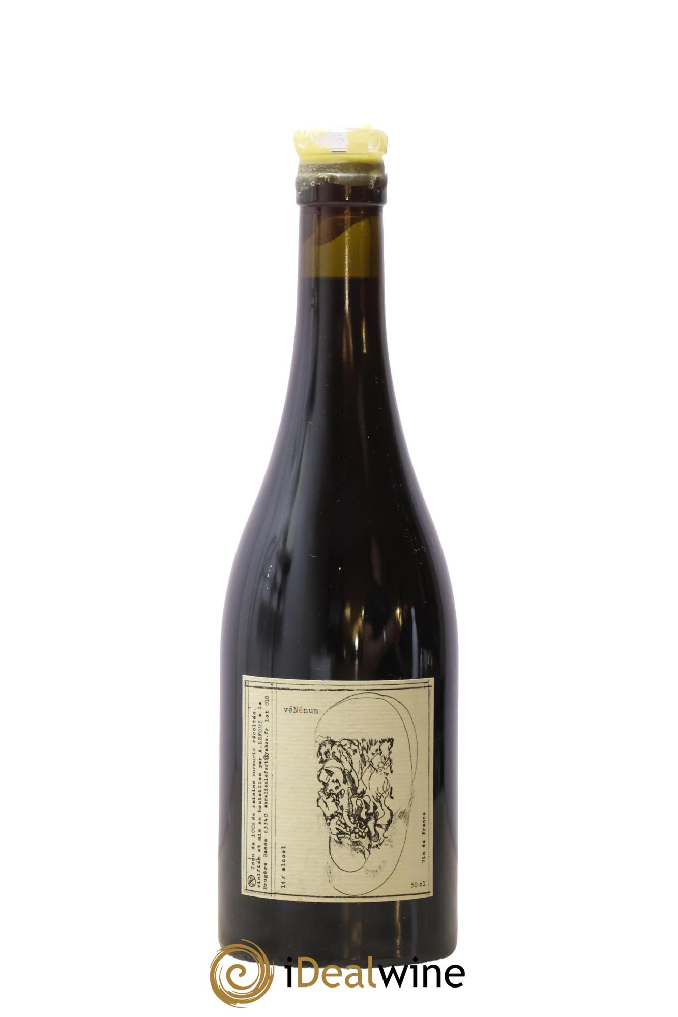 Vin de France Vénénum Aurélien Lefort 2018 - Posten von 1 Format 50cl - 0
