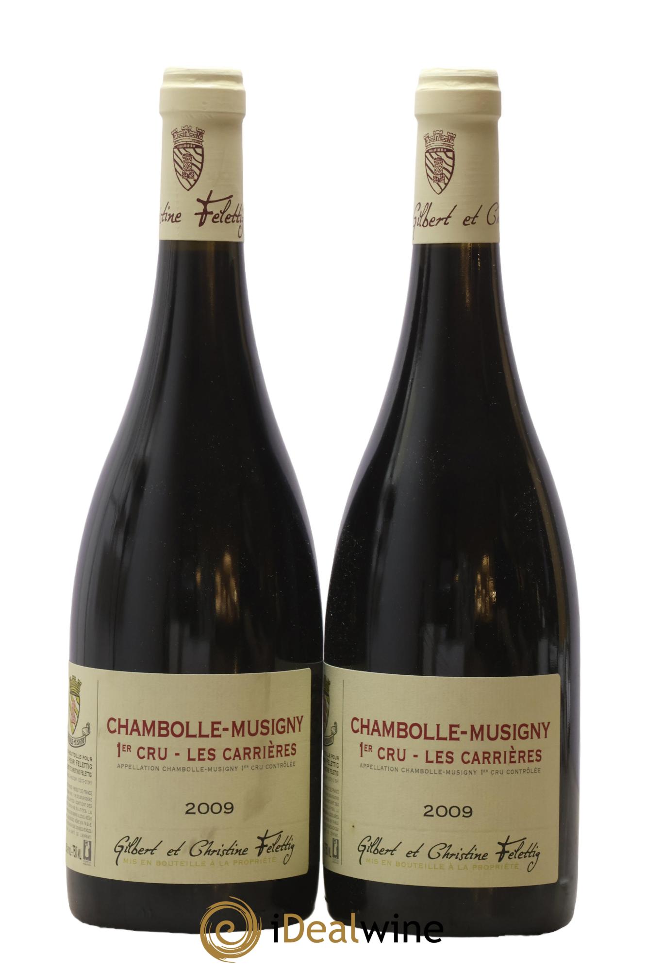 Chambolle-Musigny 1er Cru Les Carrières Felettig (Domaine) 2009 - Lot de 2 bouteilles - 0